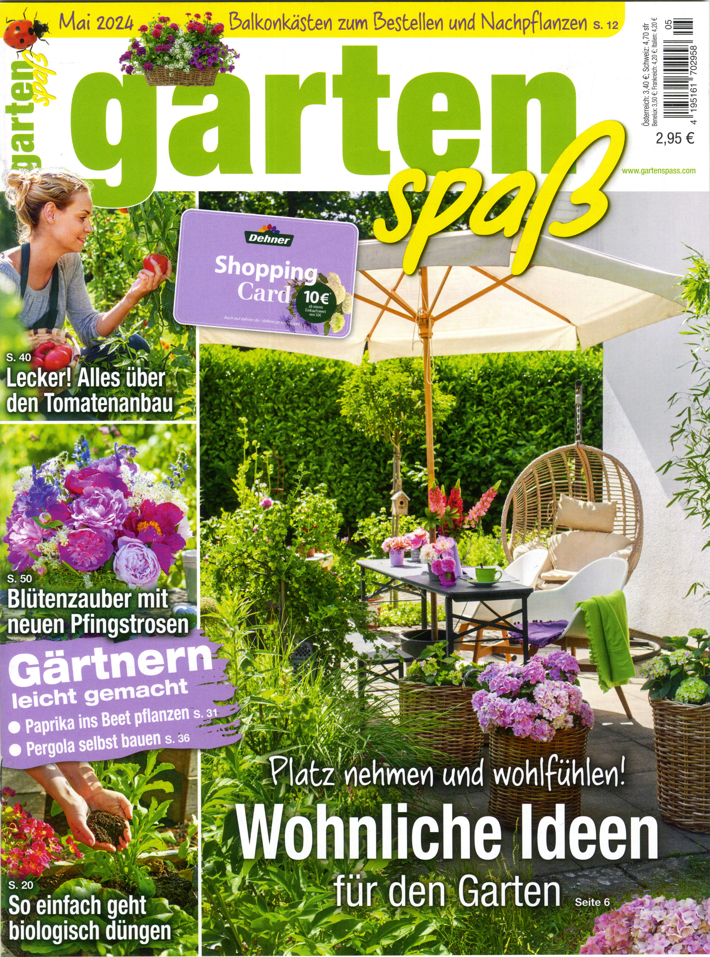 Gartenspaß - 6 Hefte mit 50% Preisvorteil