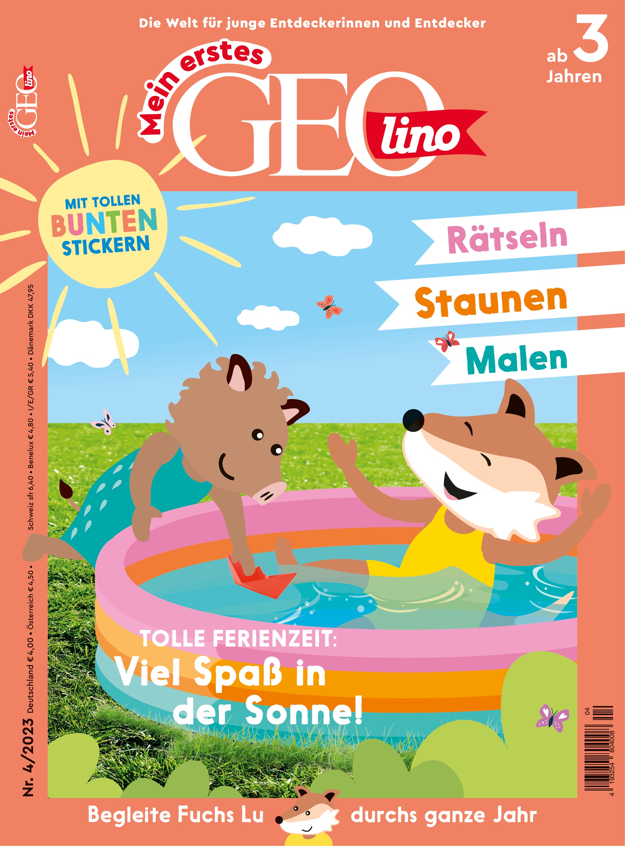 MEIN ERSTES GEOLINO mit 15 % Preisvorteil über gesamte Lesedauer