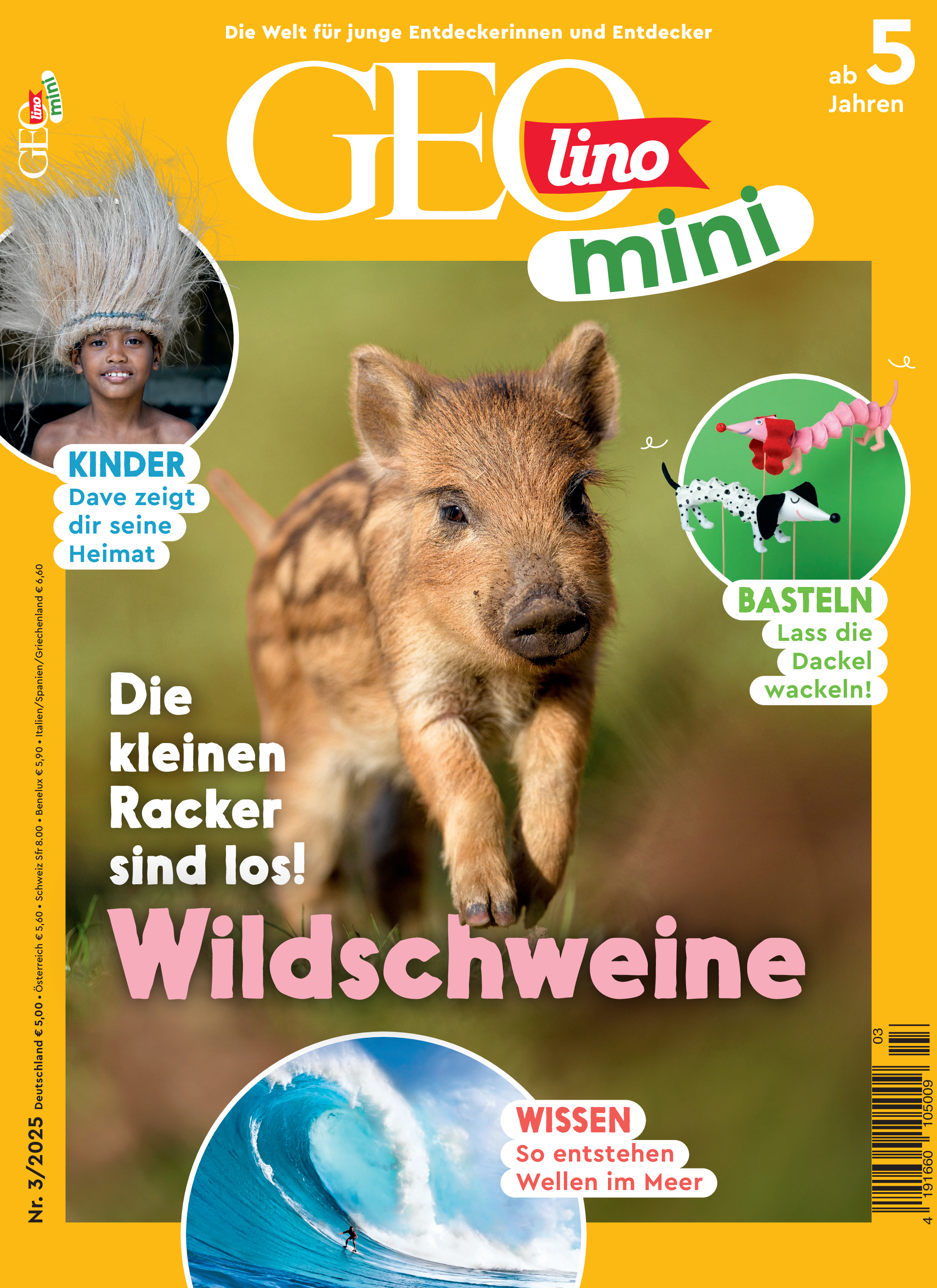 3 x GEOLINO MINI  mit über 50 % Preisvorteil