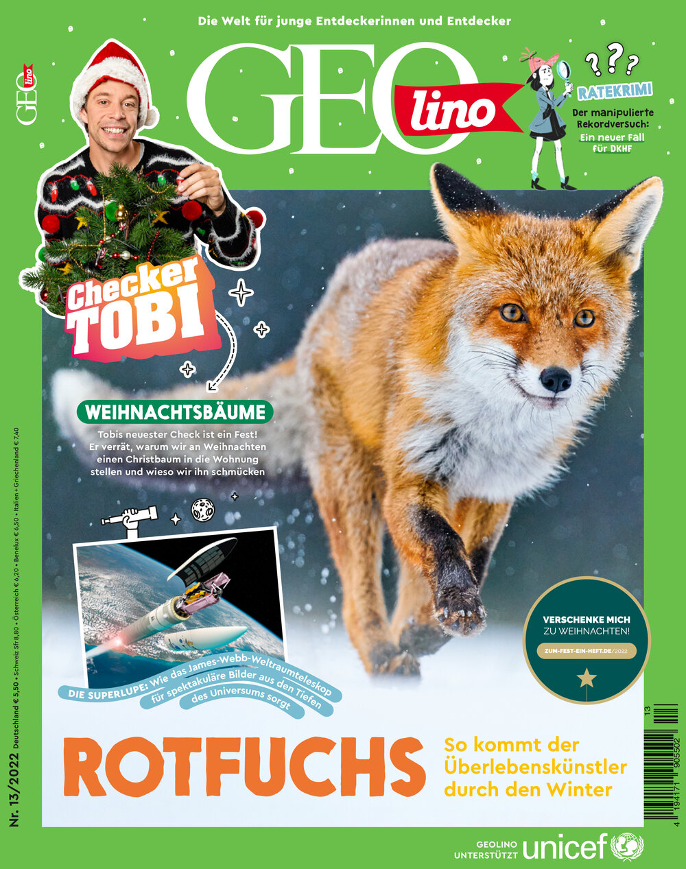 14 x GEOLINO+ 50 Bäume pflanzen
