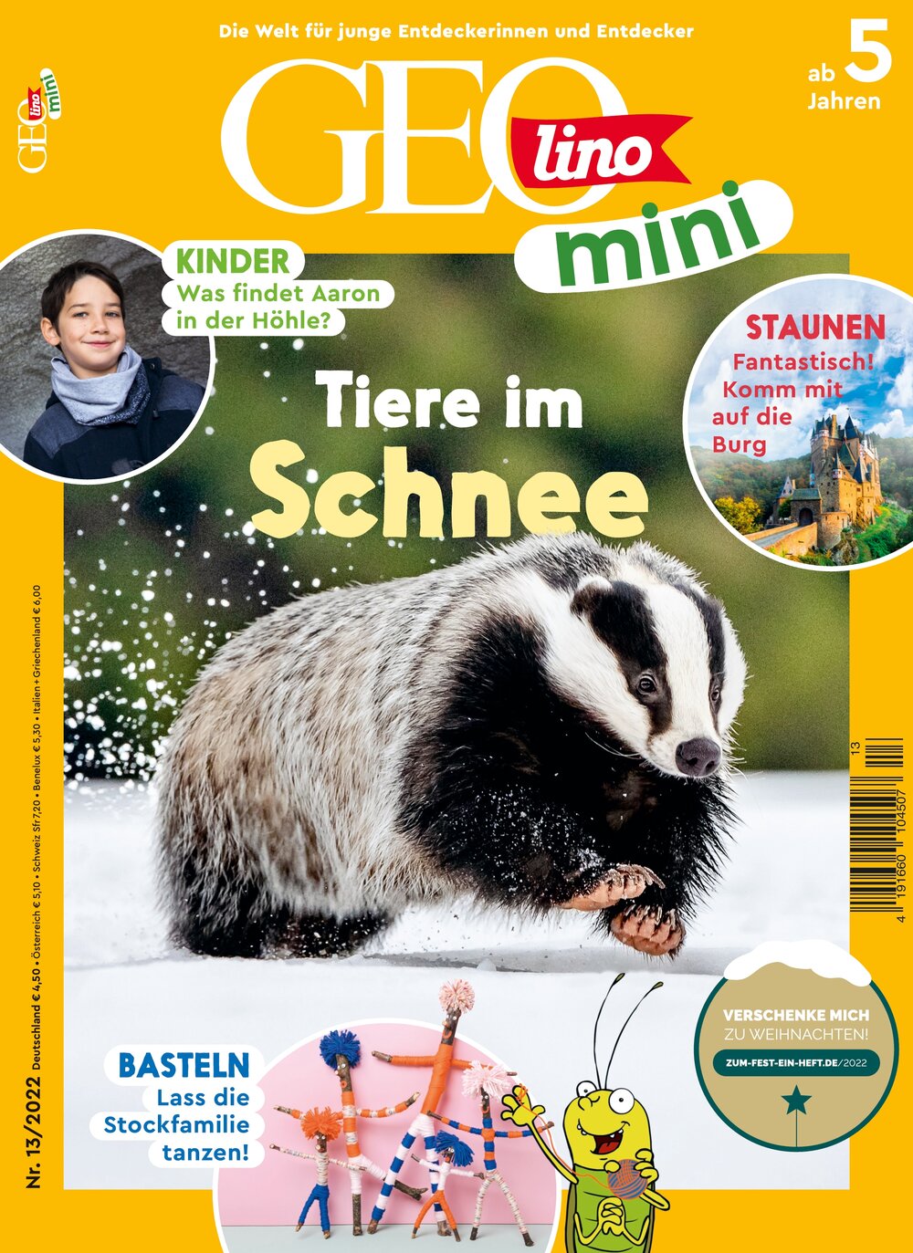 14 x GEOLINO MINI  + 50 Bäume pflanzen