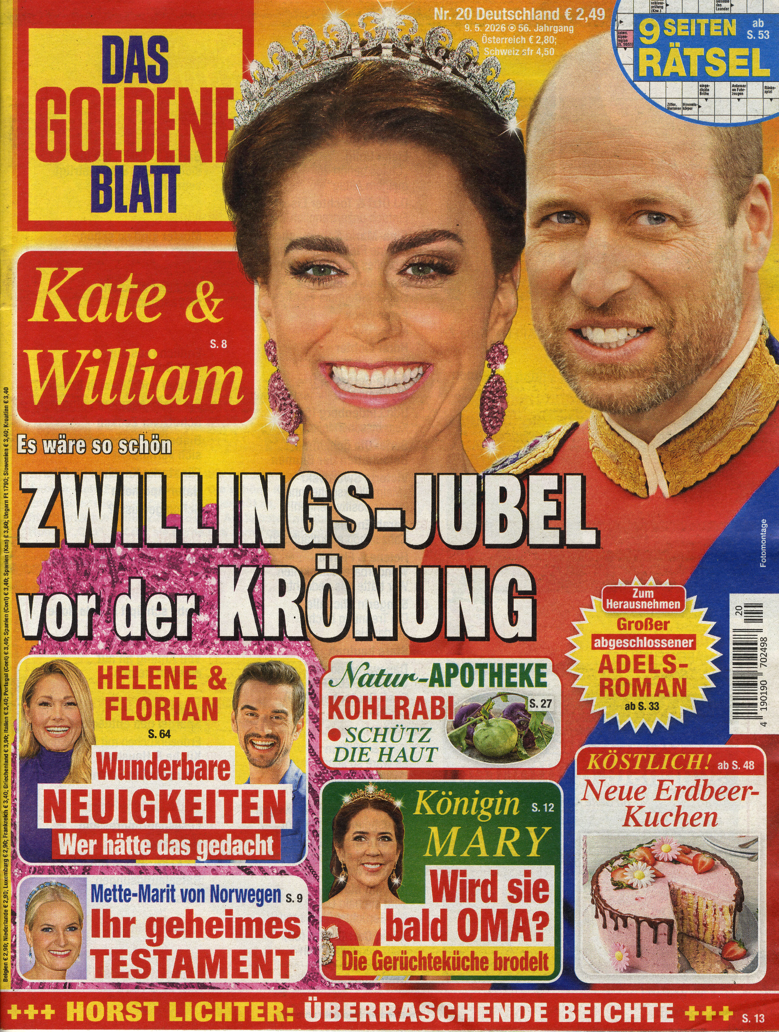 DAS GOLDENE BLATT-Wunschabo
