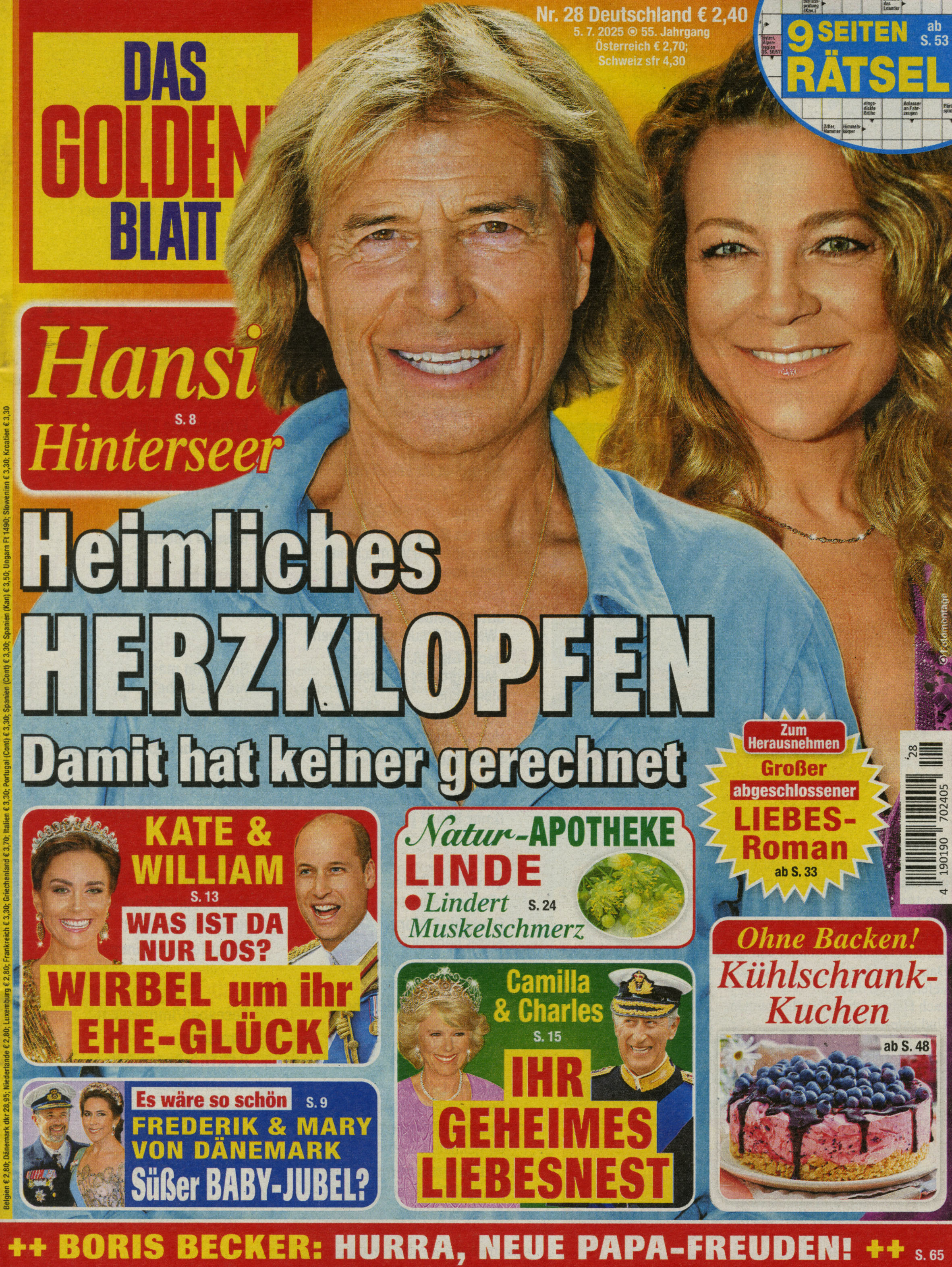 DAS GOLDENE BLATT-Wunschabo