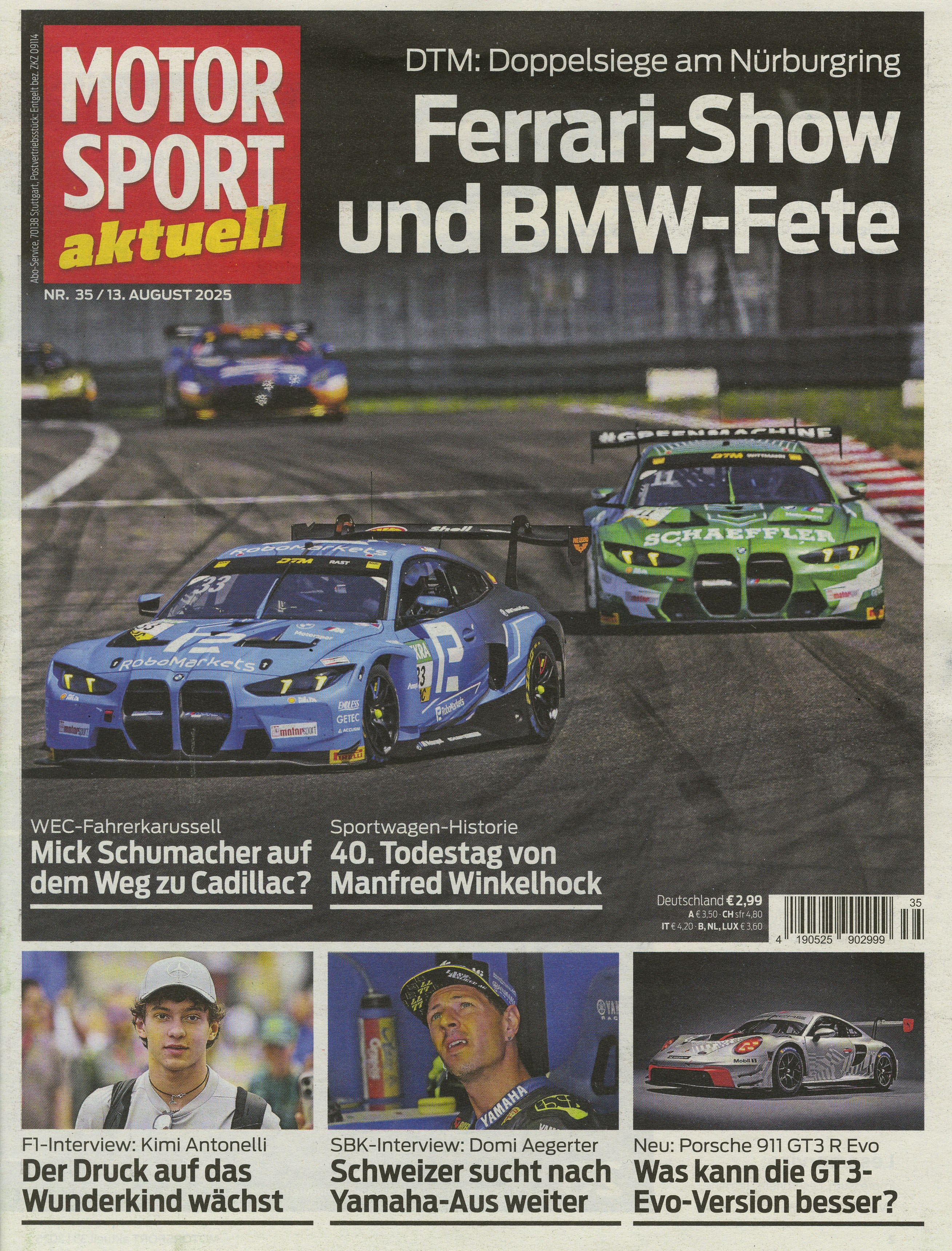 MOTORSPORT aktuell Wunschabo