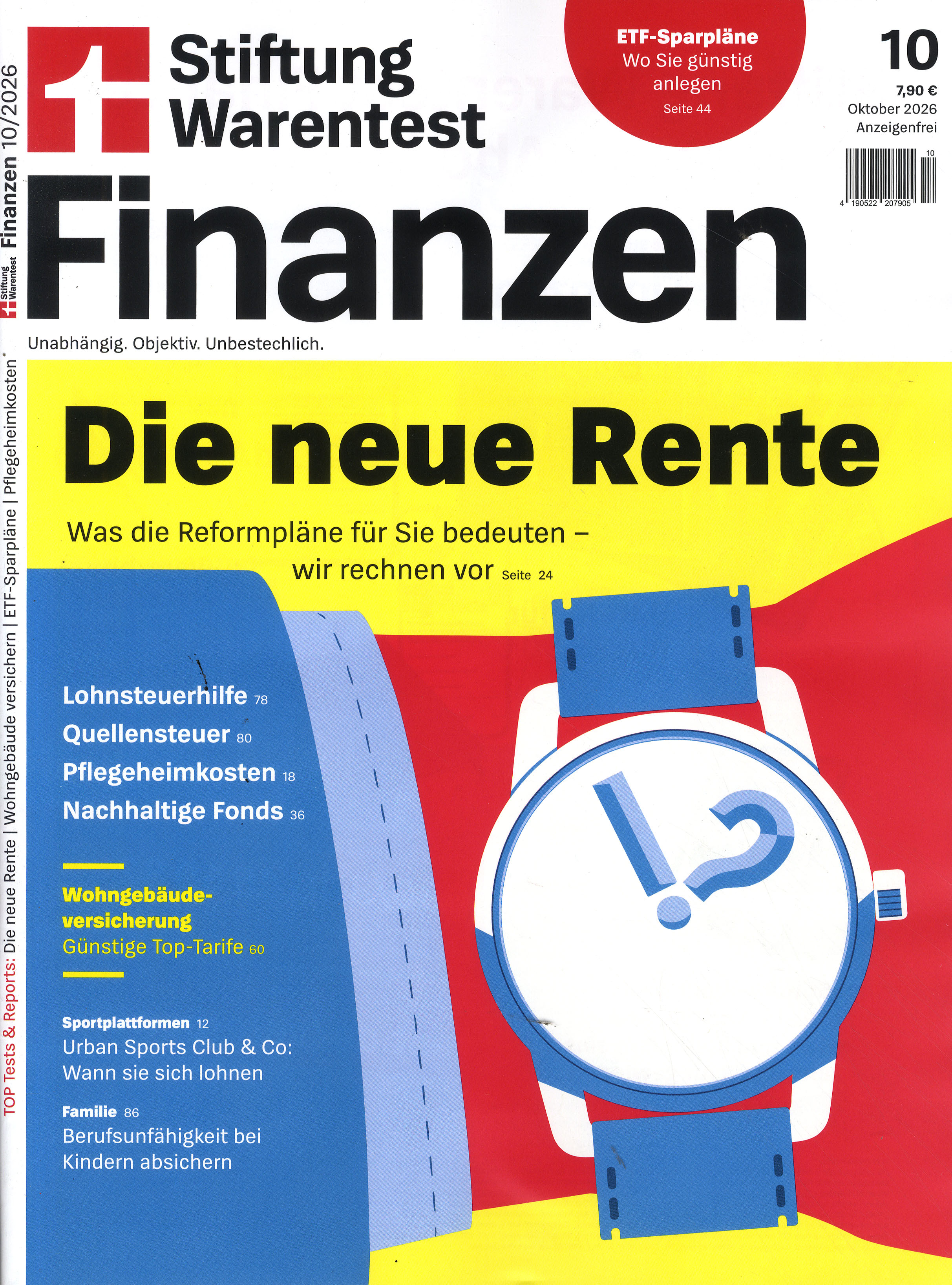 Finanztest Wunschabo