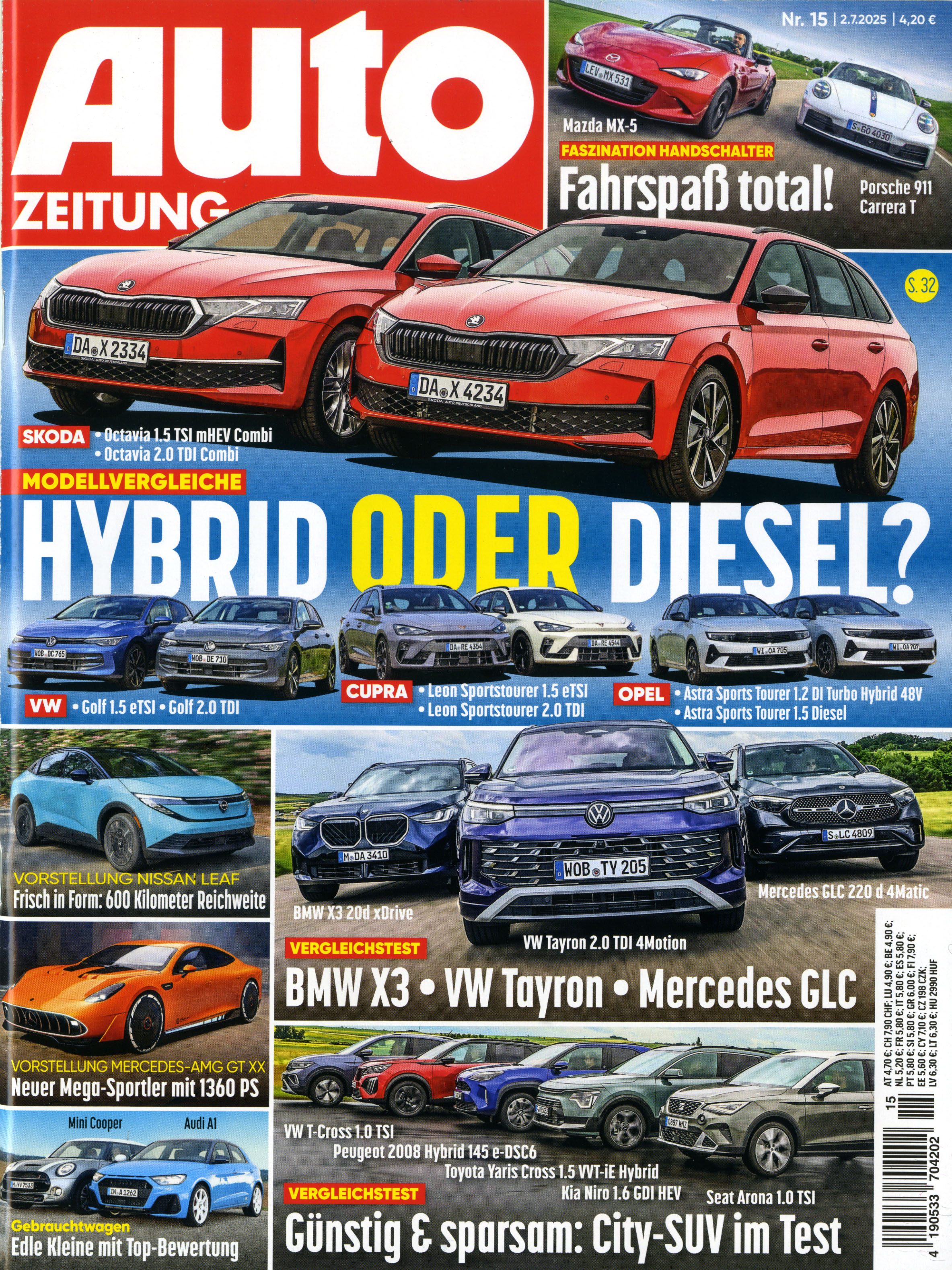 Auto Zeitung Wunschabo