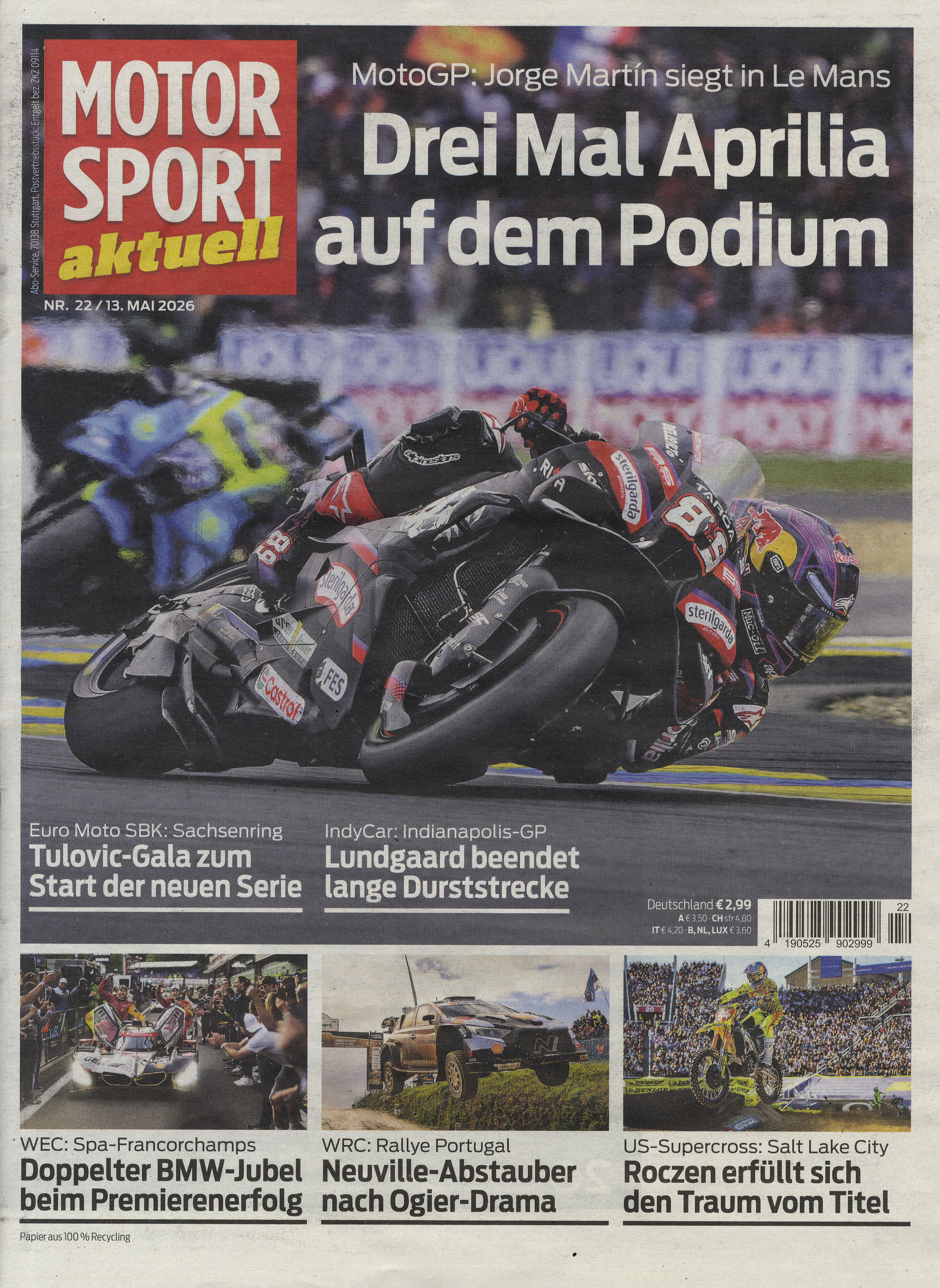 MOTORSPORT aktuell Wunschabo