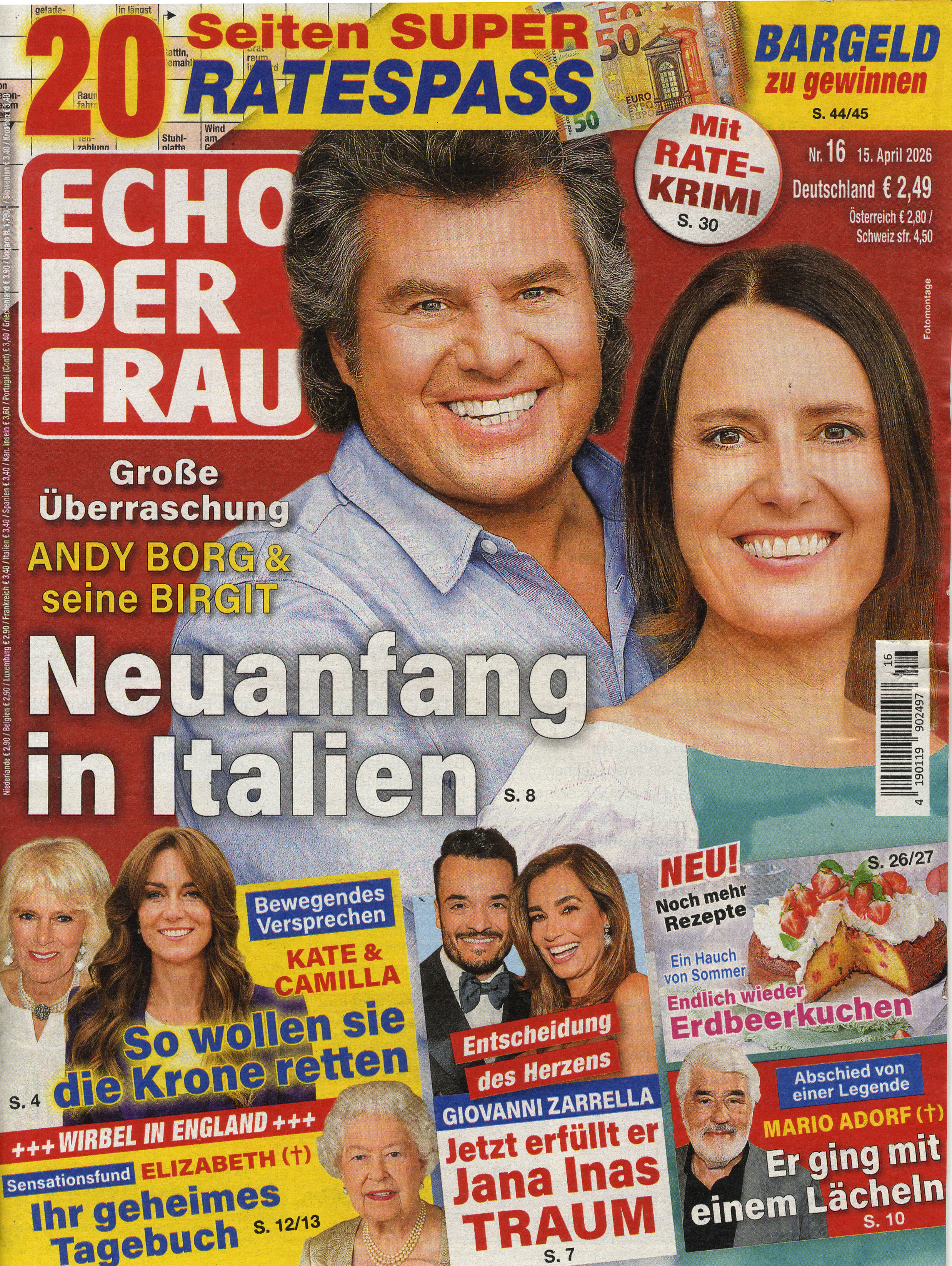 Echo der Frau -Jahresabo