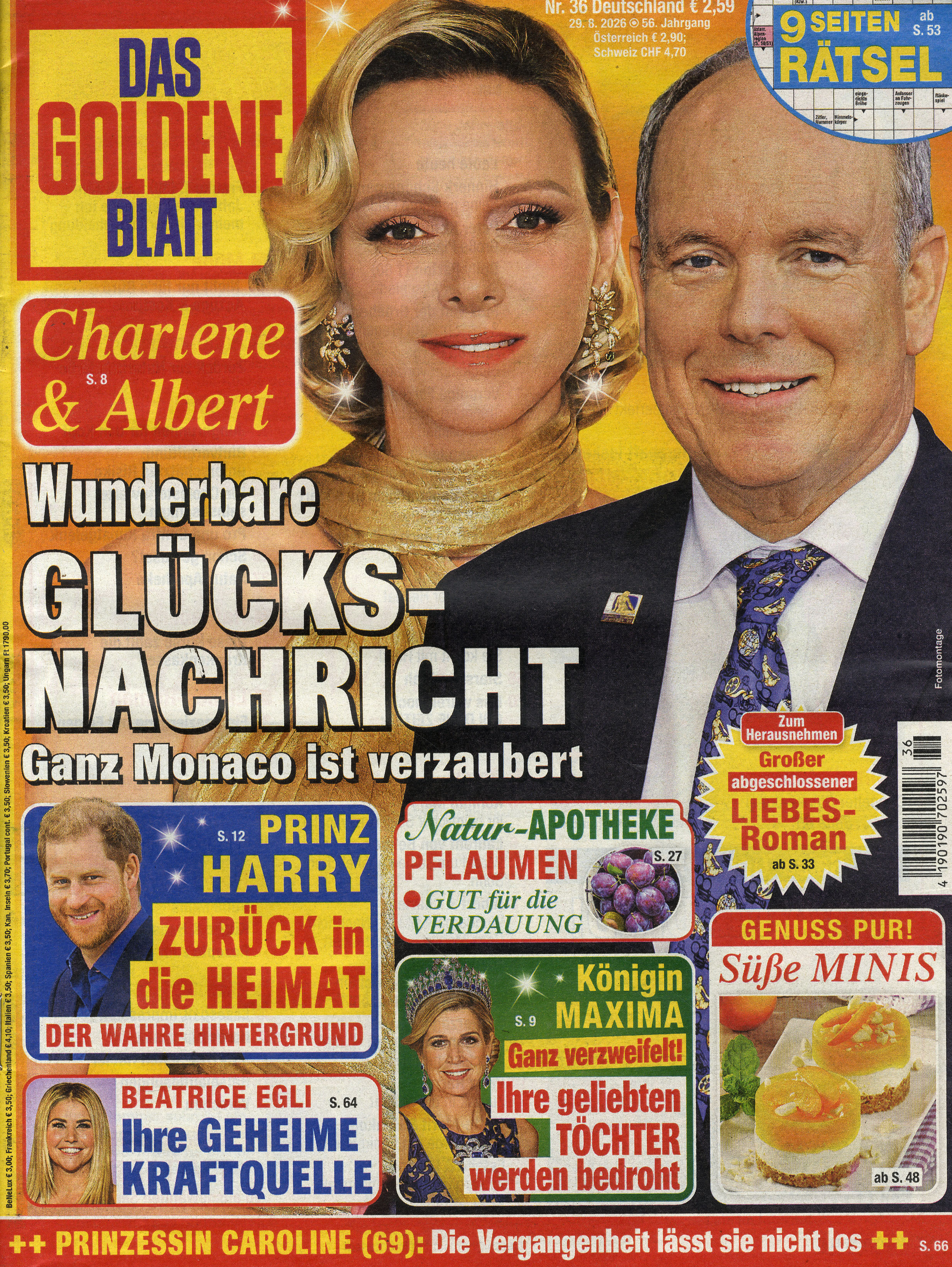 DAS GOLDENE BLATT-Wunschabo