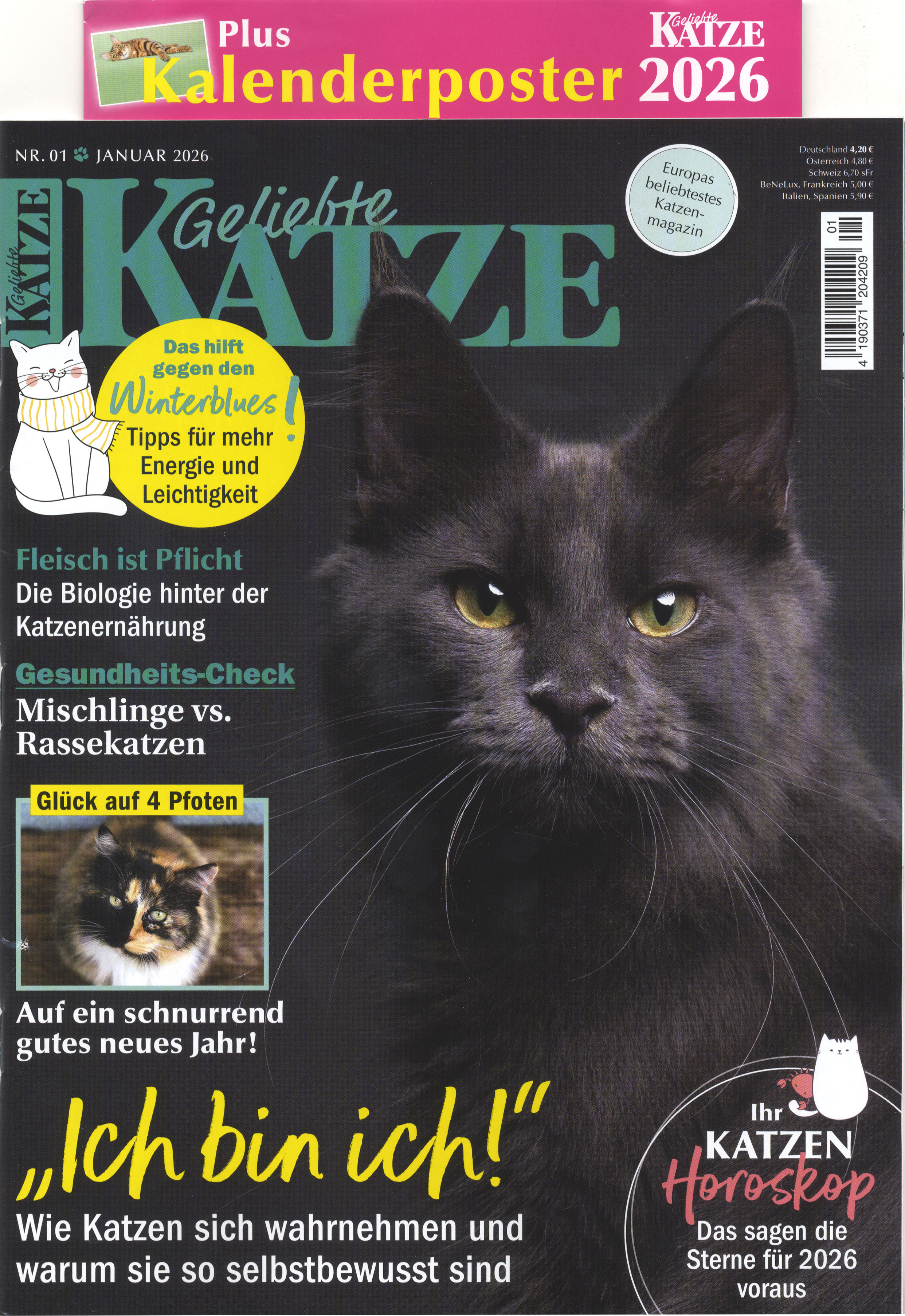 Geliebte Katze -Halbjahresabo