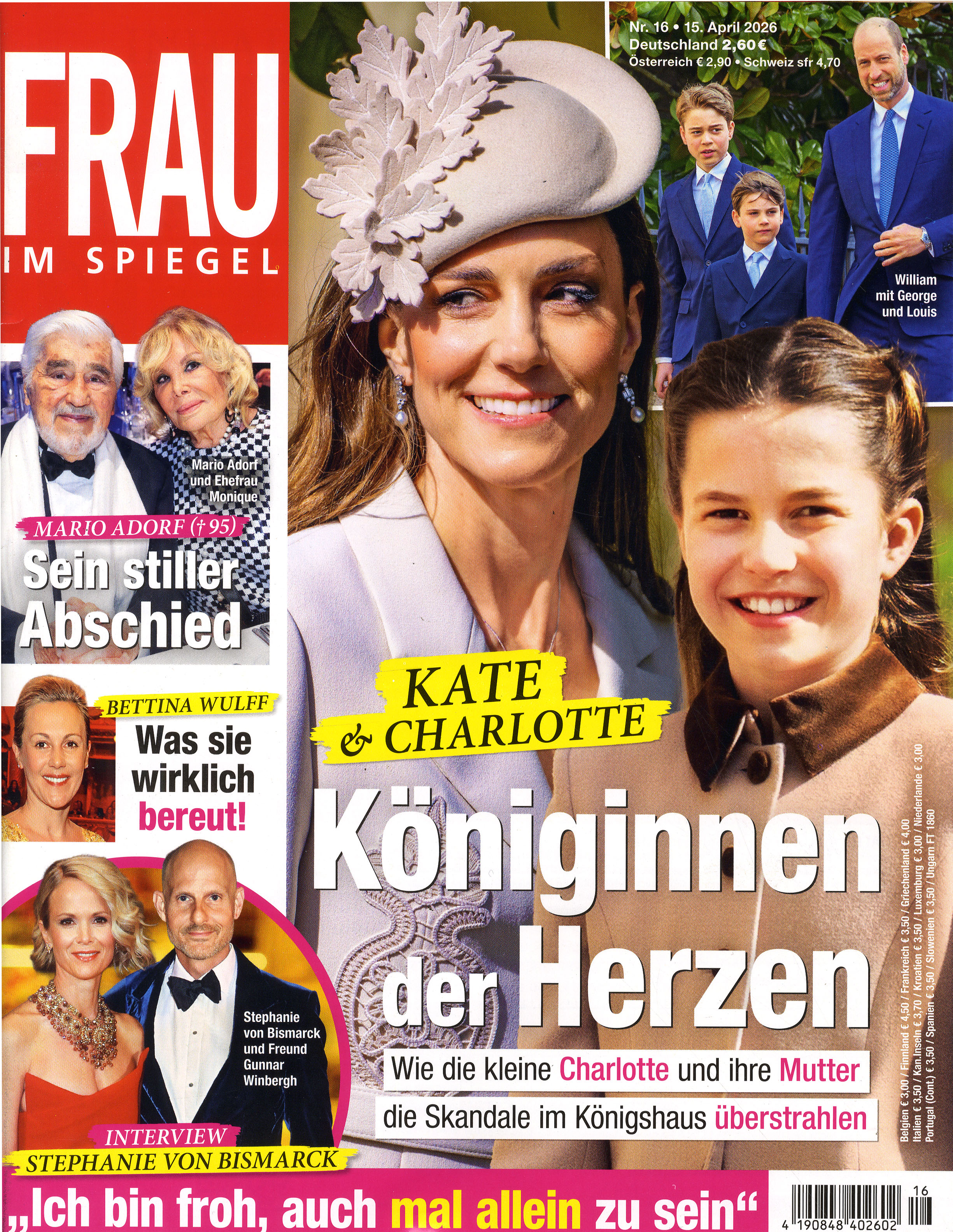 Frau im Spiegel -Jahresabo