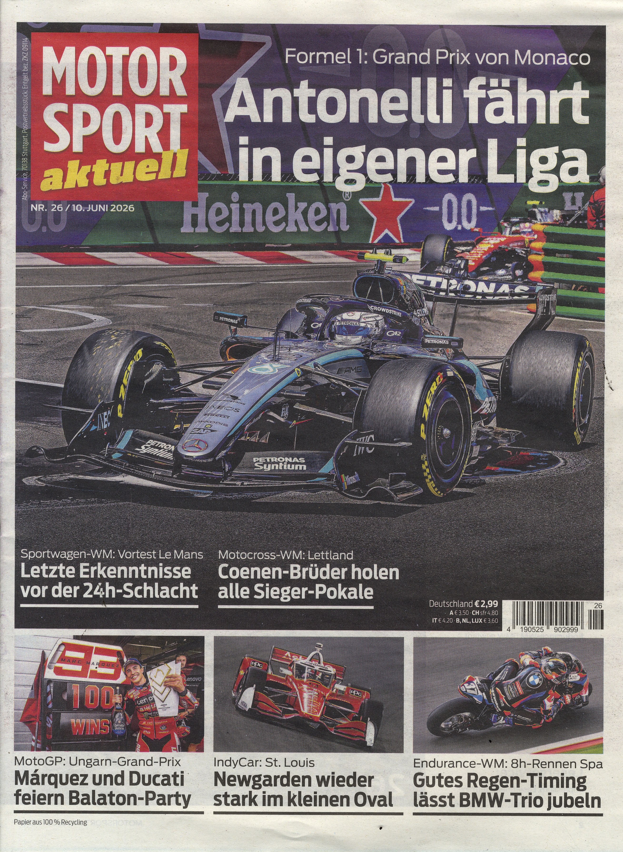 MOTORSPORT aktuell Wunschabo