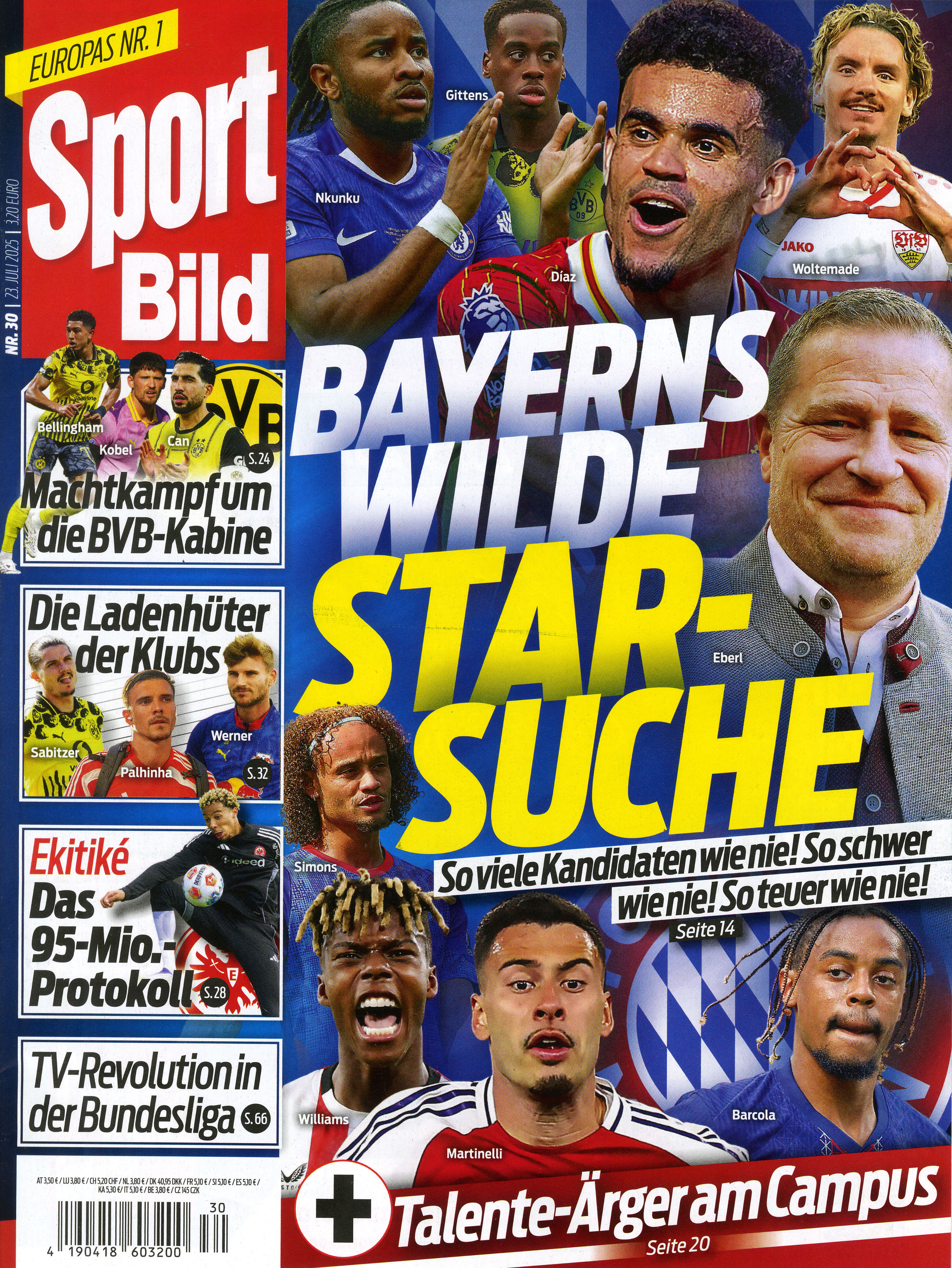 Sport Bild -Halbjahresabo