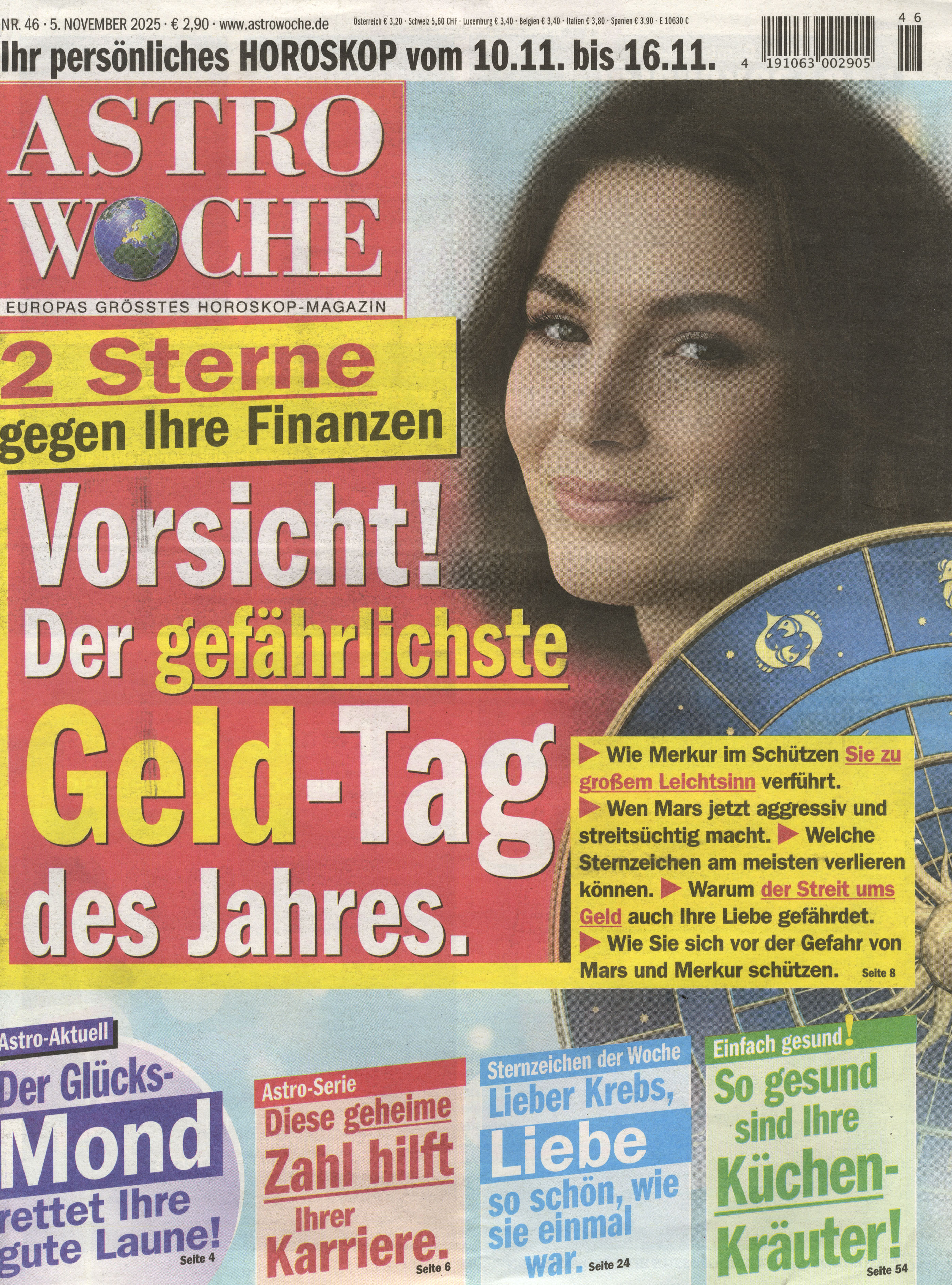 ASTROWOCHE - 3 Ausgaben für 6 €