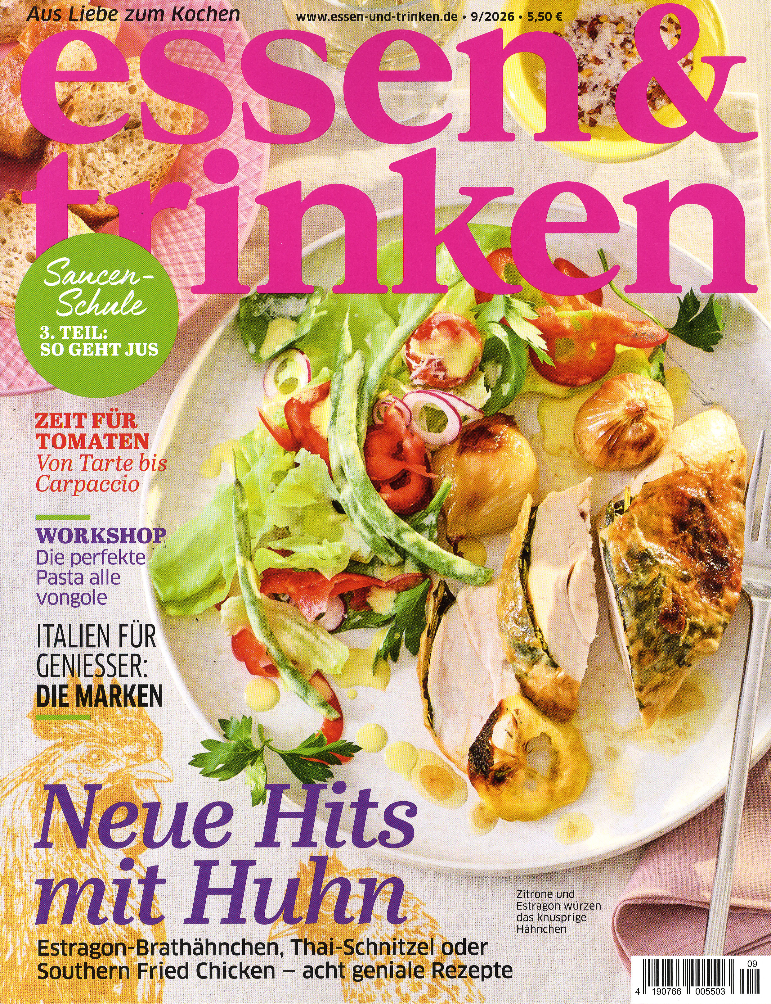essen & trinken - 2 Ausgaben f&uuml;r 4 &euro;