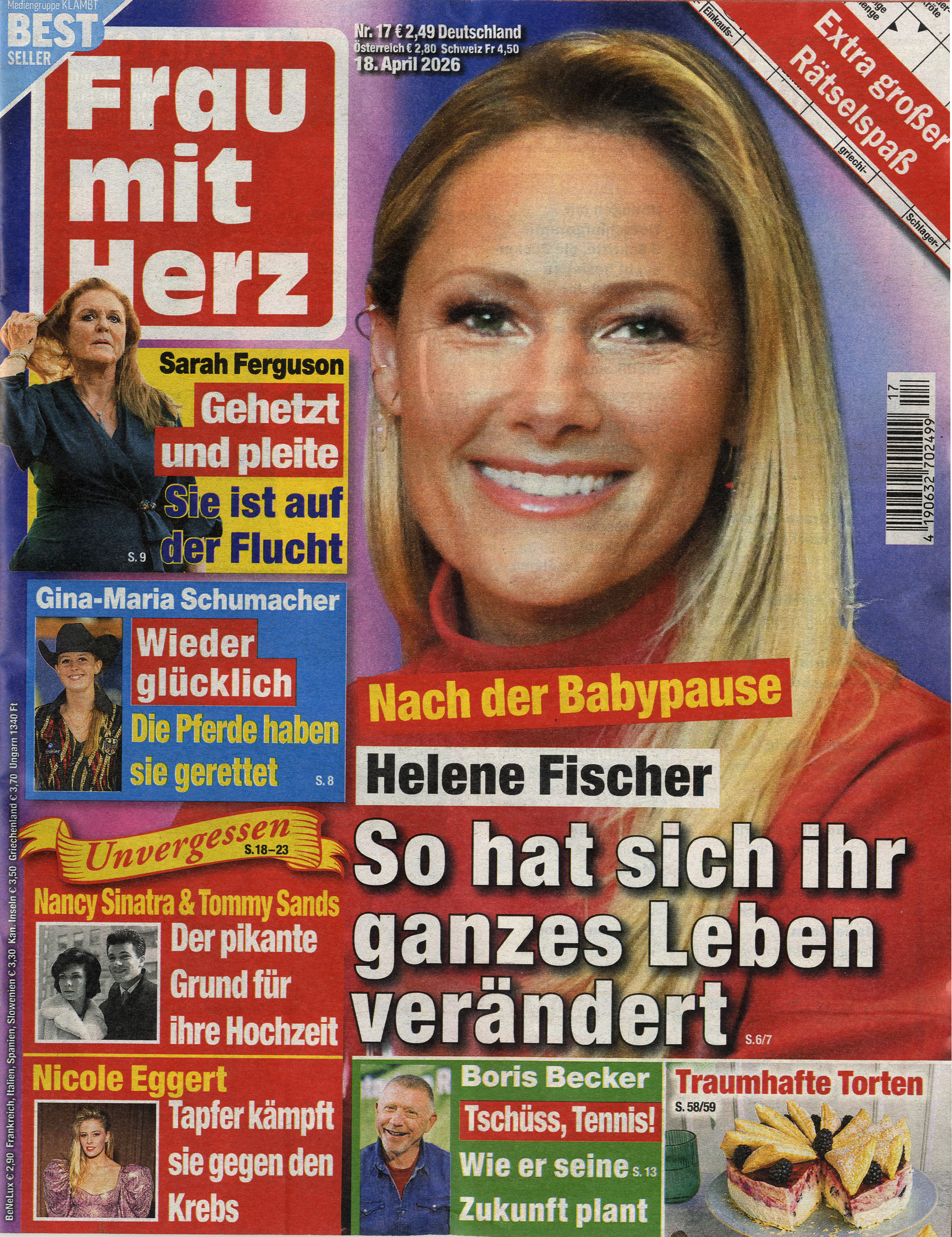 Frau mit Herz-3-Monats-Abo