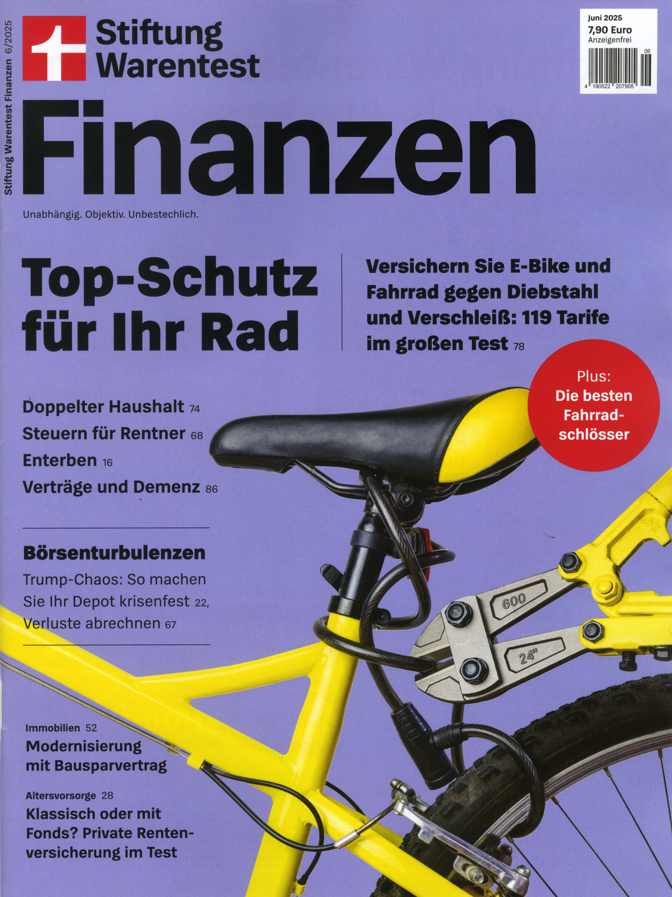 Stiftung Warentest Finanzen - Jahresabo