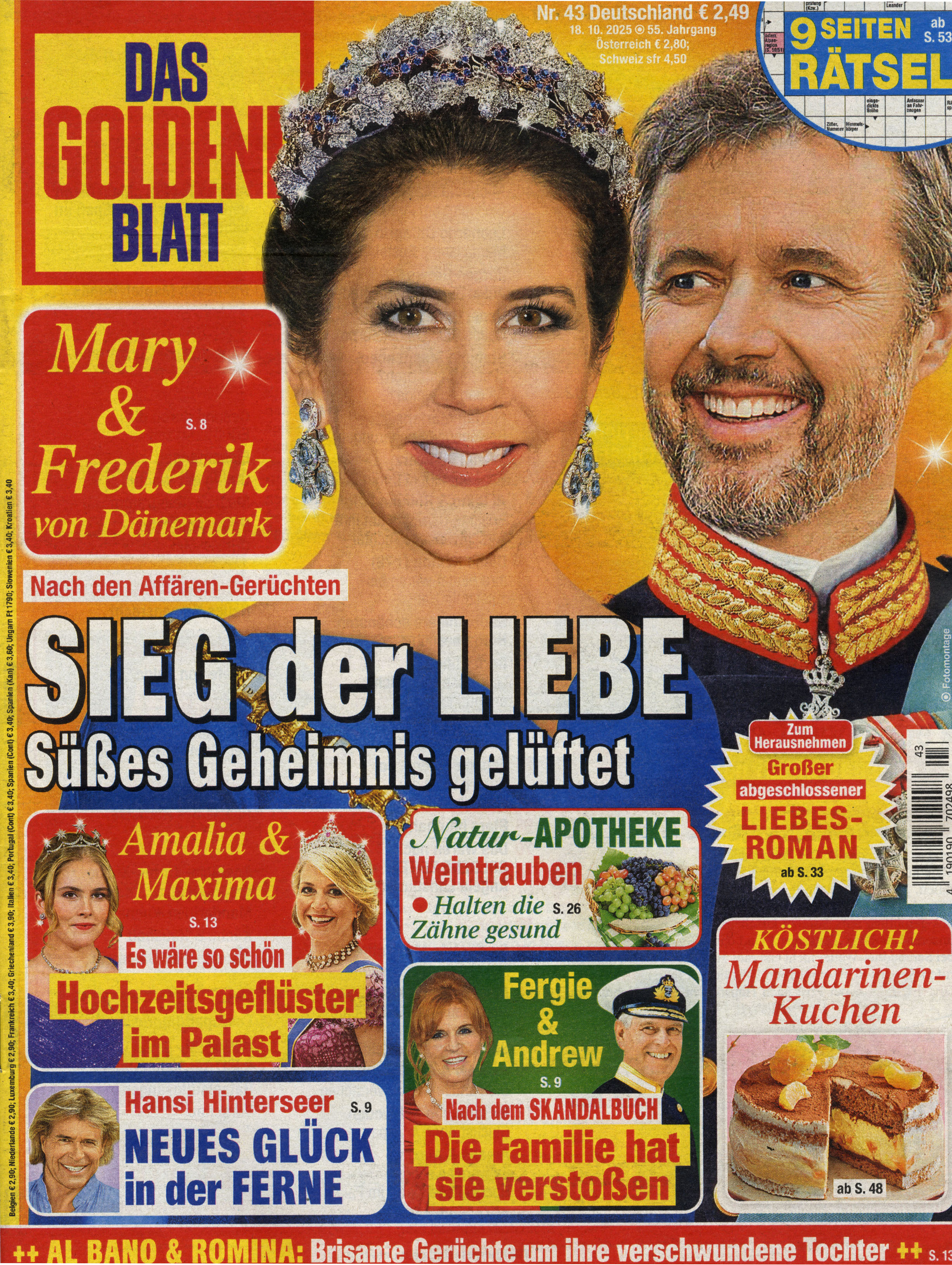 DAS GOLDENE BLATT-Wunschabo
