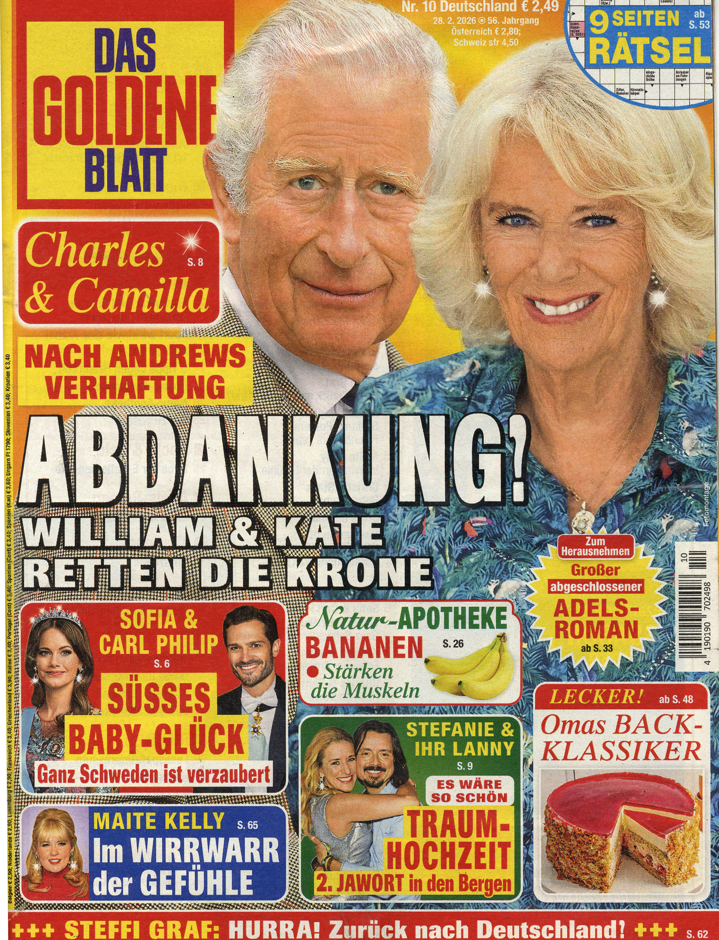 DAS GOLDENE BLATT-Wunschabo