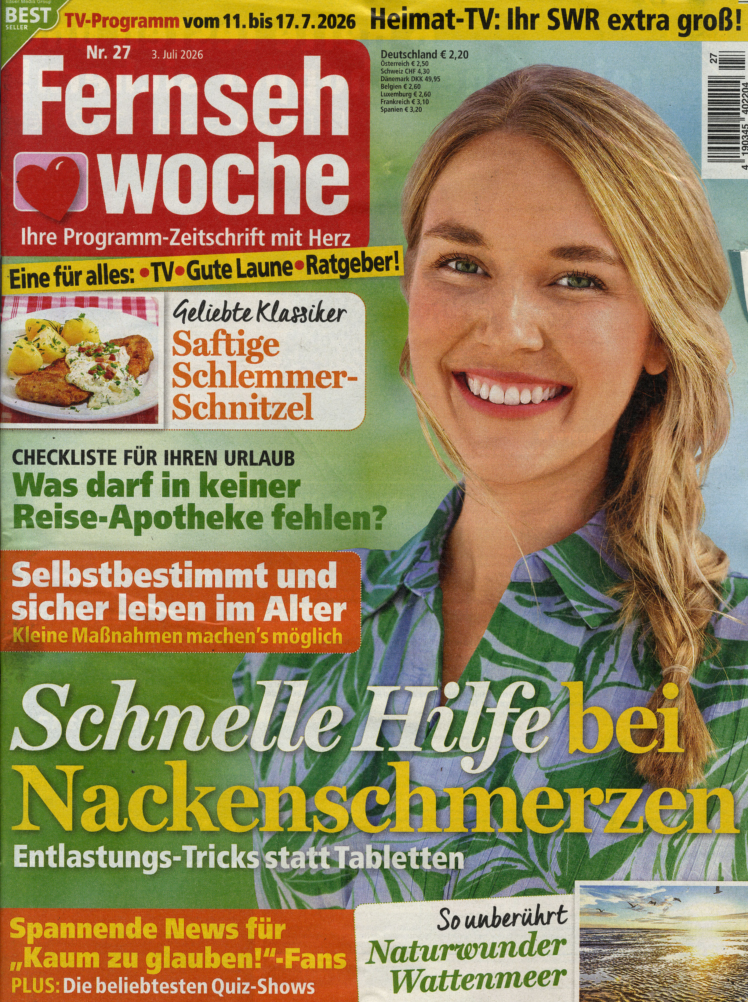 Fernsehwoche - Jahresabo