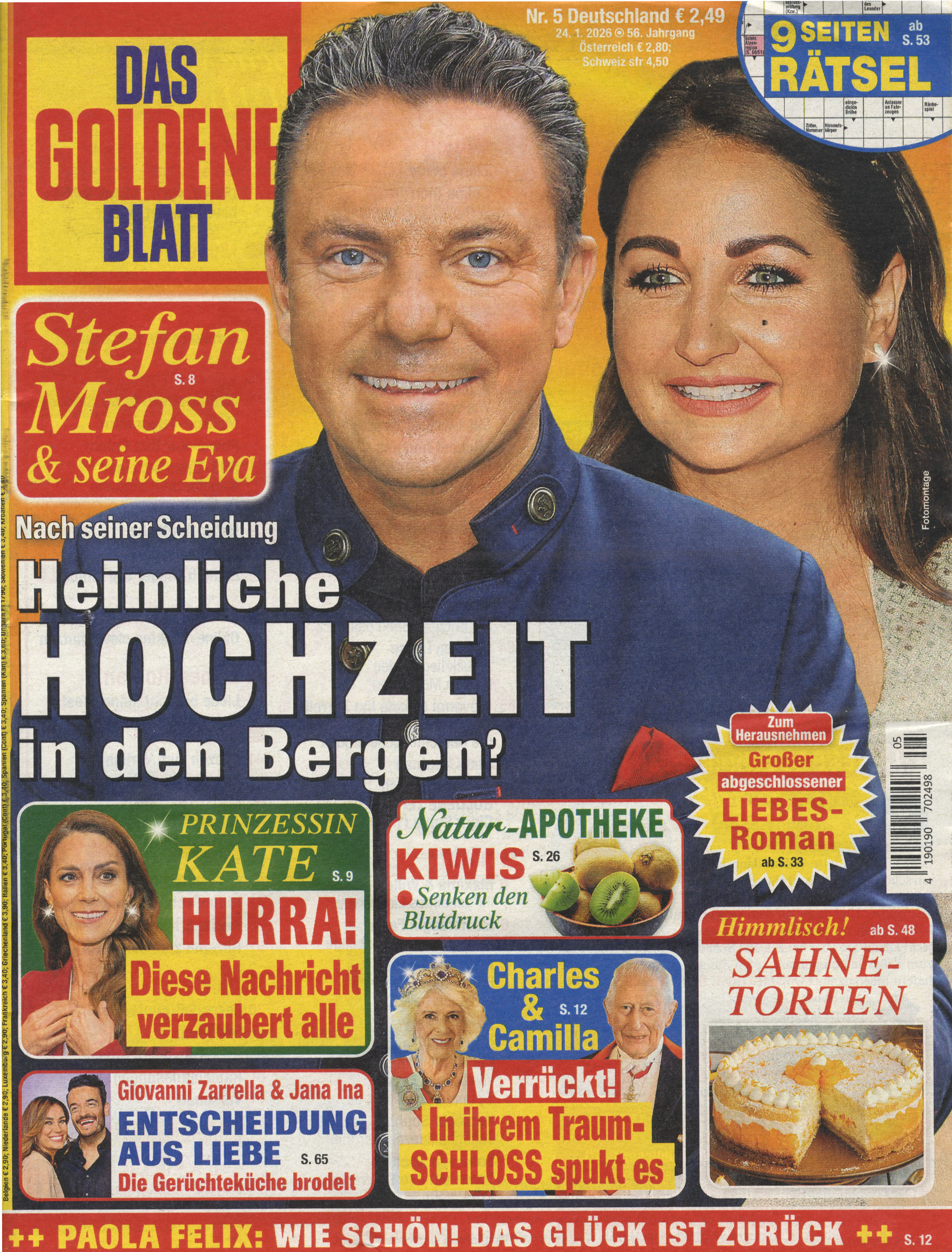 DAS GOLDENE BLATT-Wunschabo