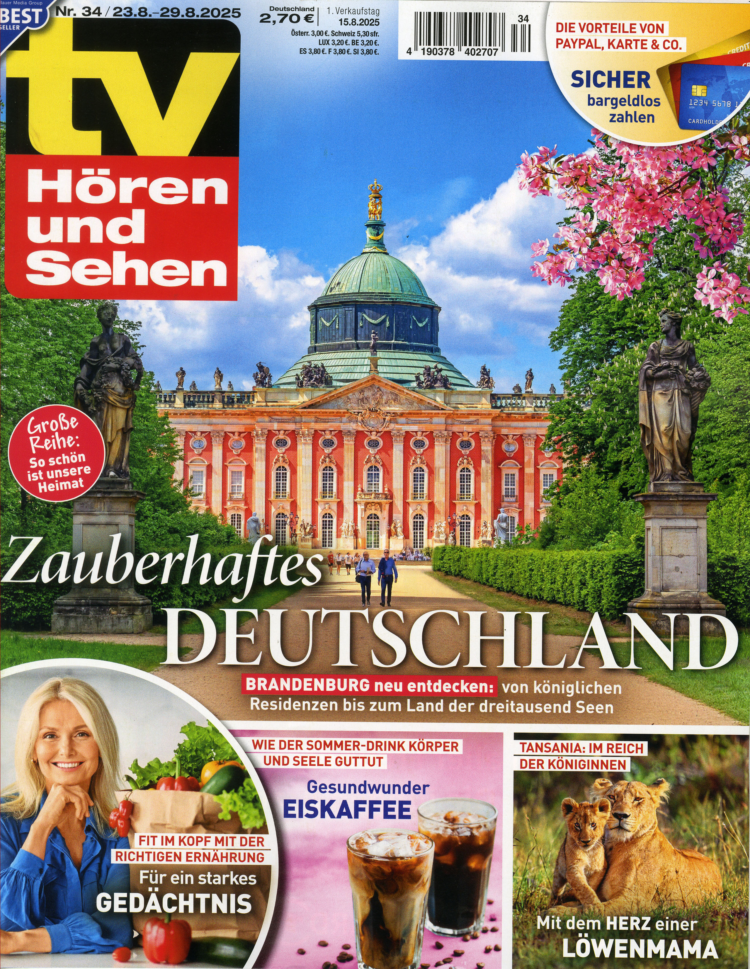 tv Hören und Sehen -Jahresabo