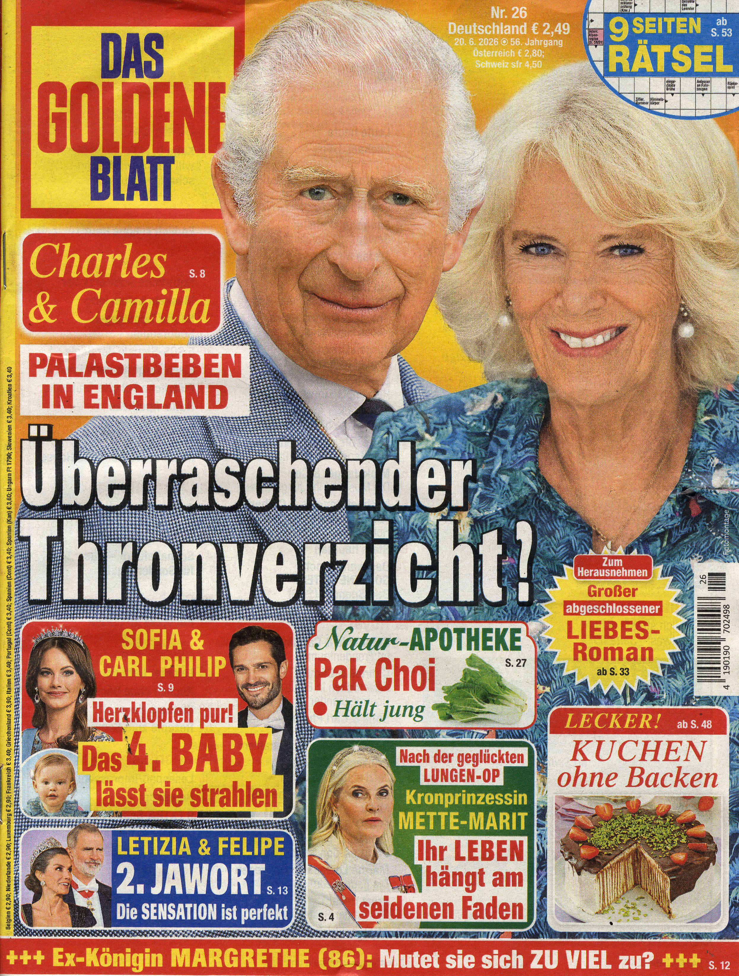 DAS GOLDENE BLATT-Wunschabo