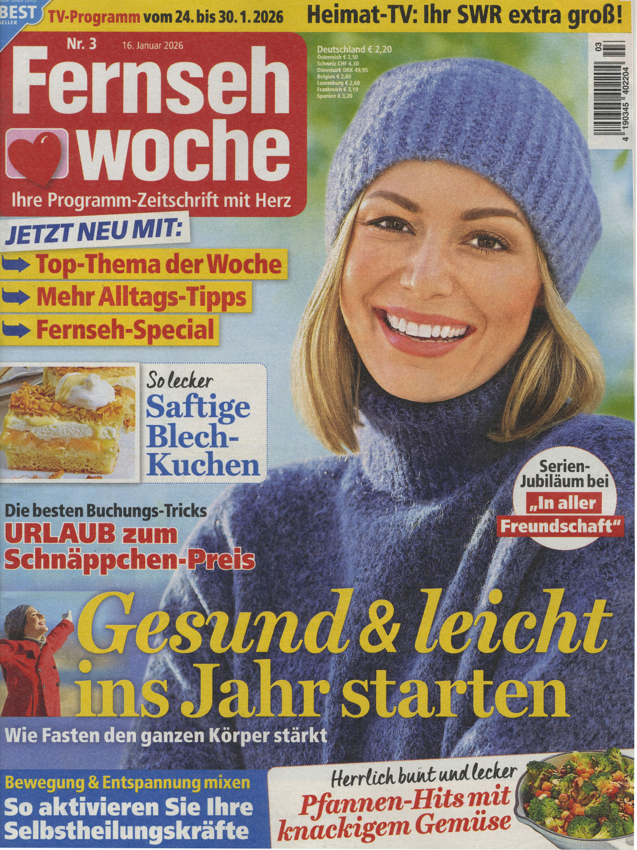 Fernsehwoche-3-Monats-Abo