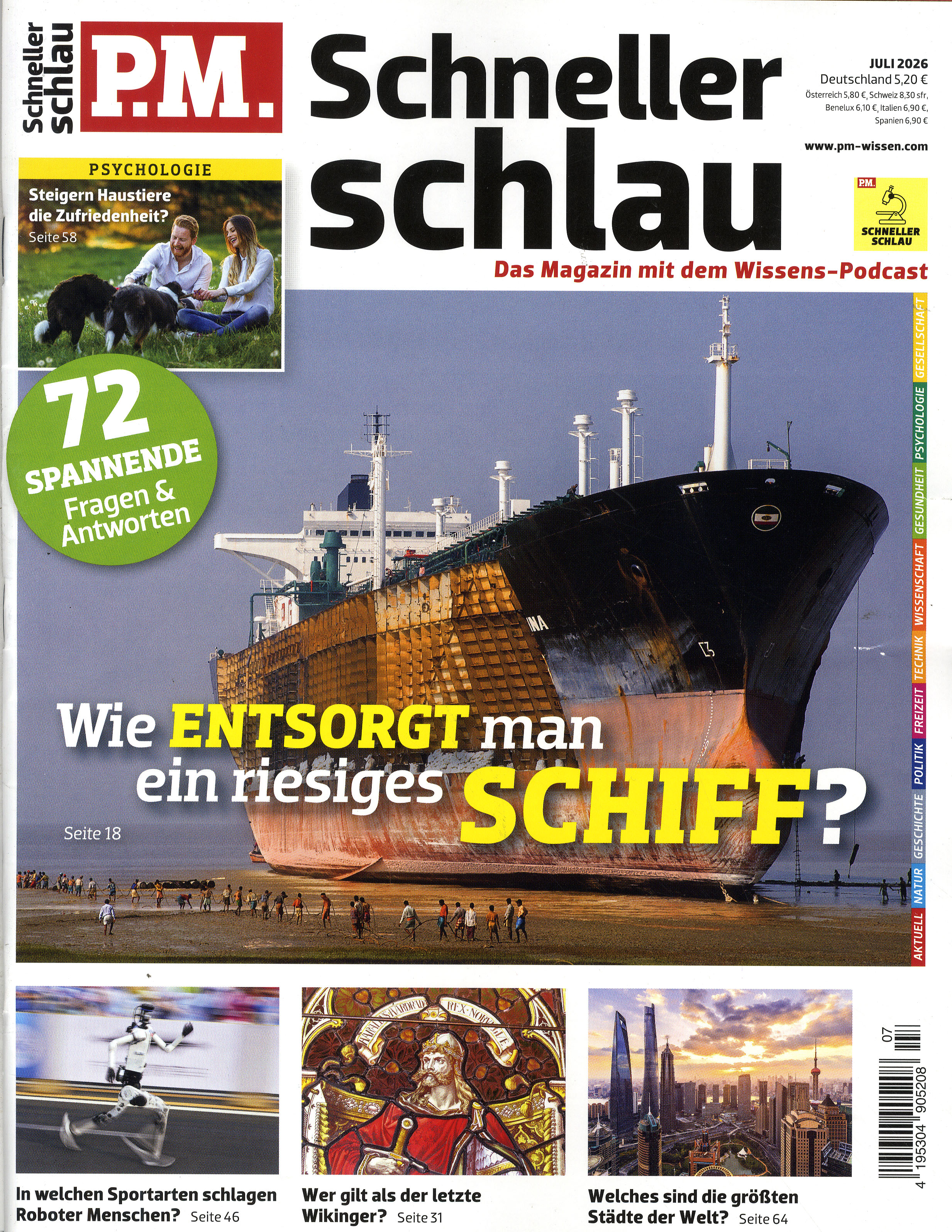 P.M. Schneller schlau - Geschenkabo