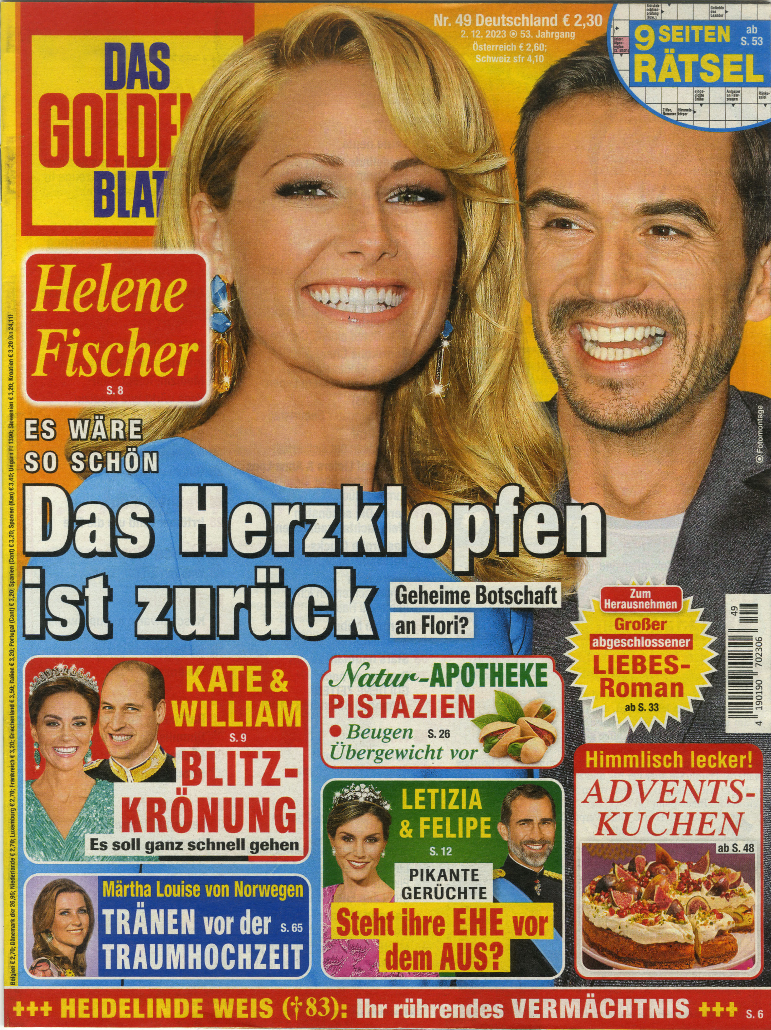 DAS GOLDENE BLATT-Wunschabo