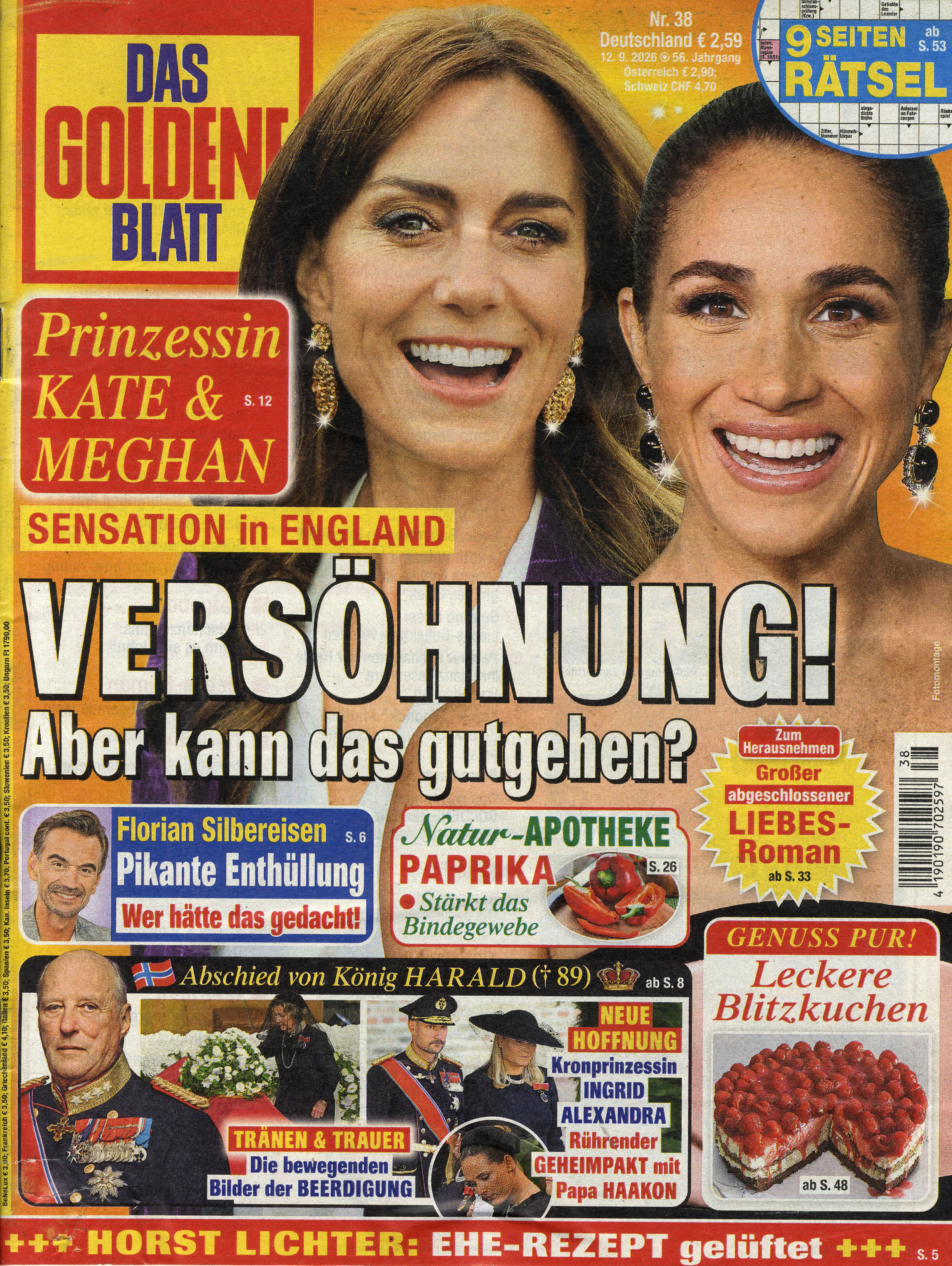 DAS GOLDENE BLATT-Wunschabo