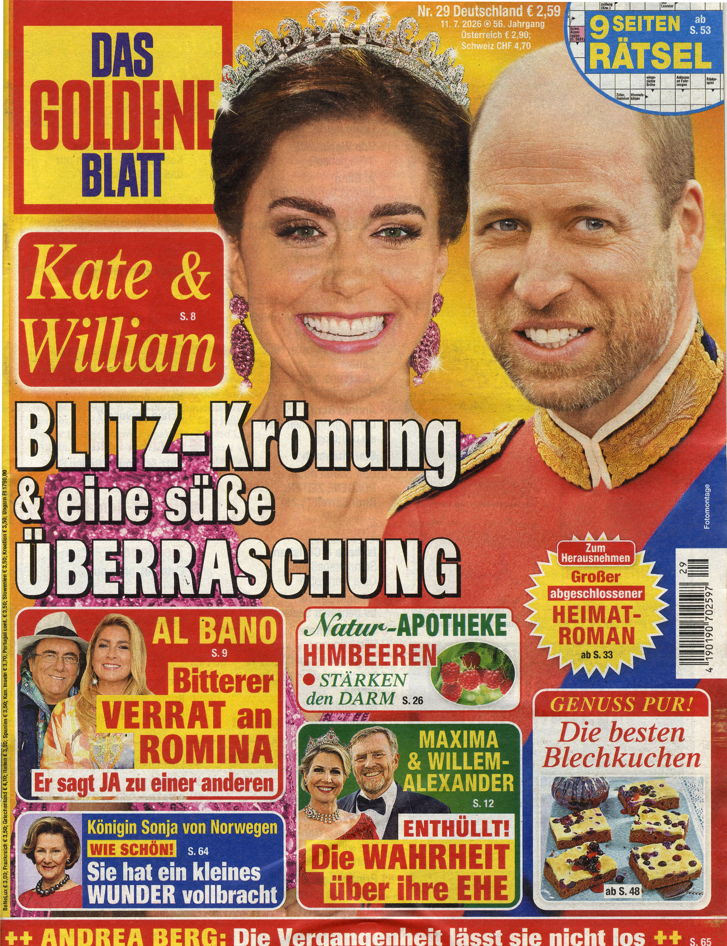 DAS GOLDENE BLATT-Wunschabo