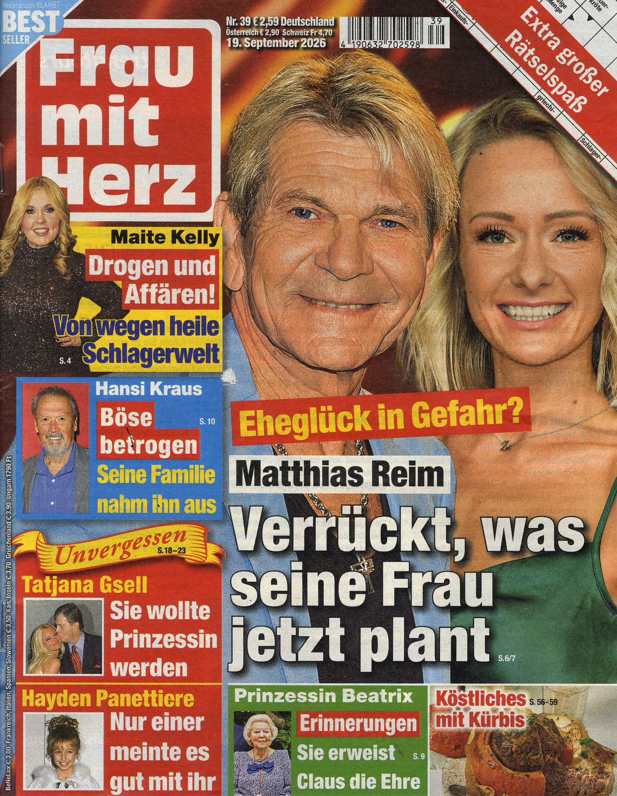 Frau mit Herz -Jahresabo
