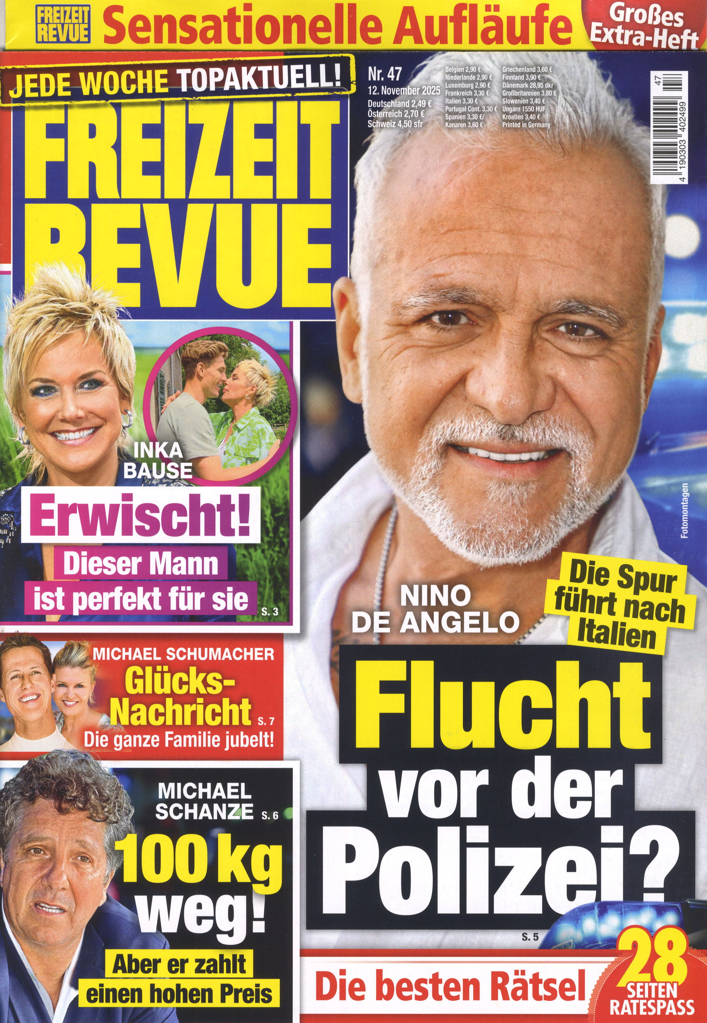 Freizeit Revue-Wunschabo