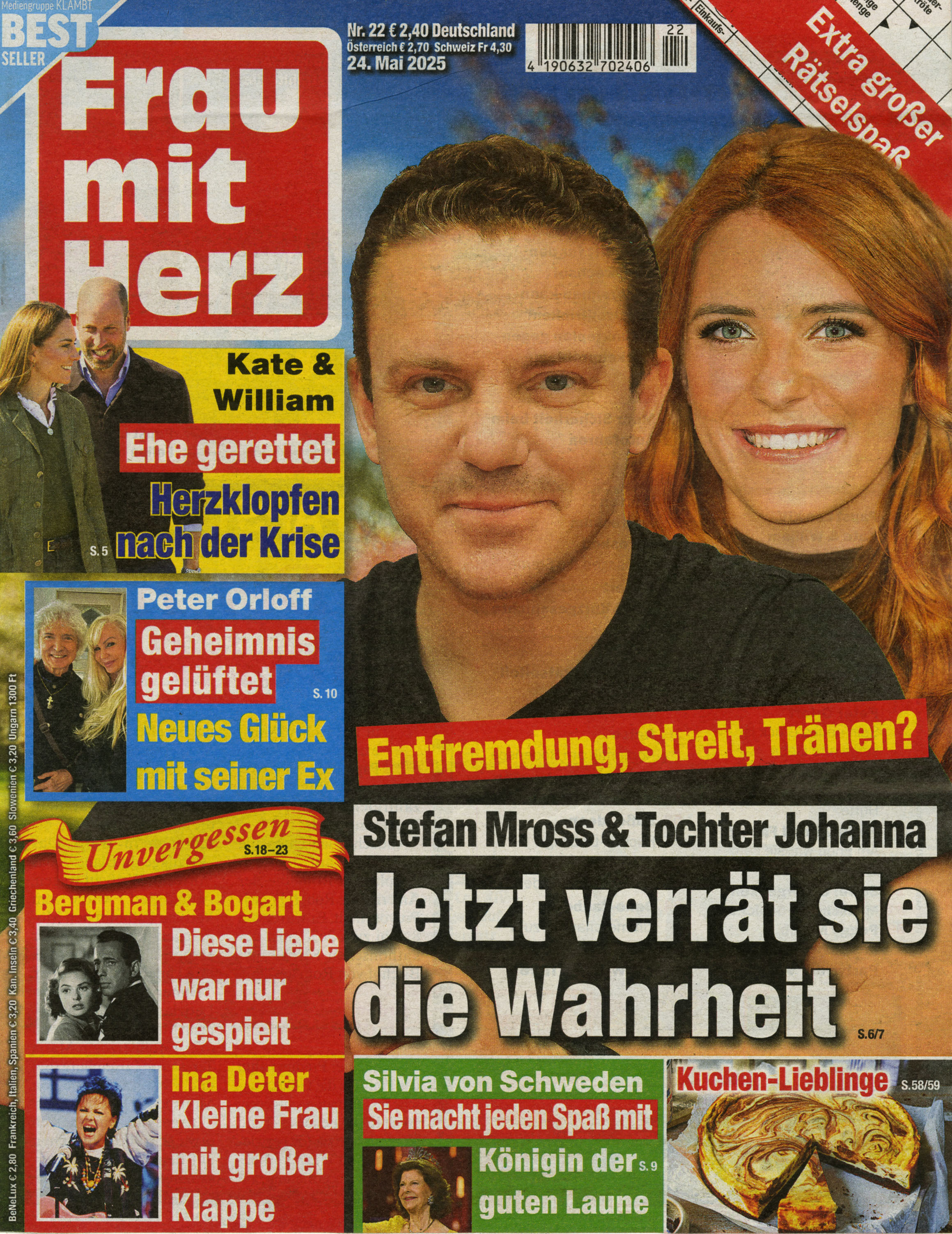 Frau mit Herz -Jahresabo