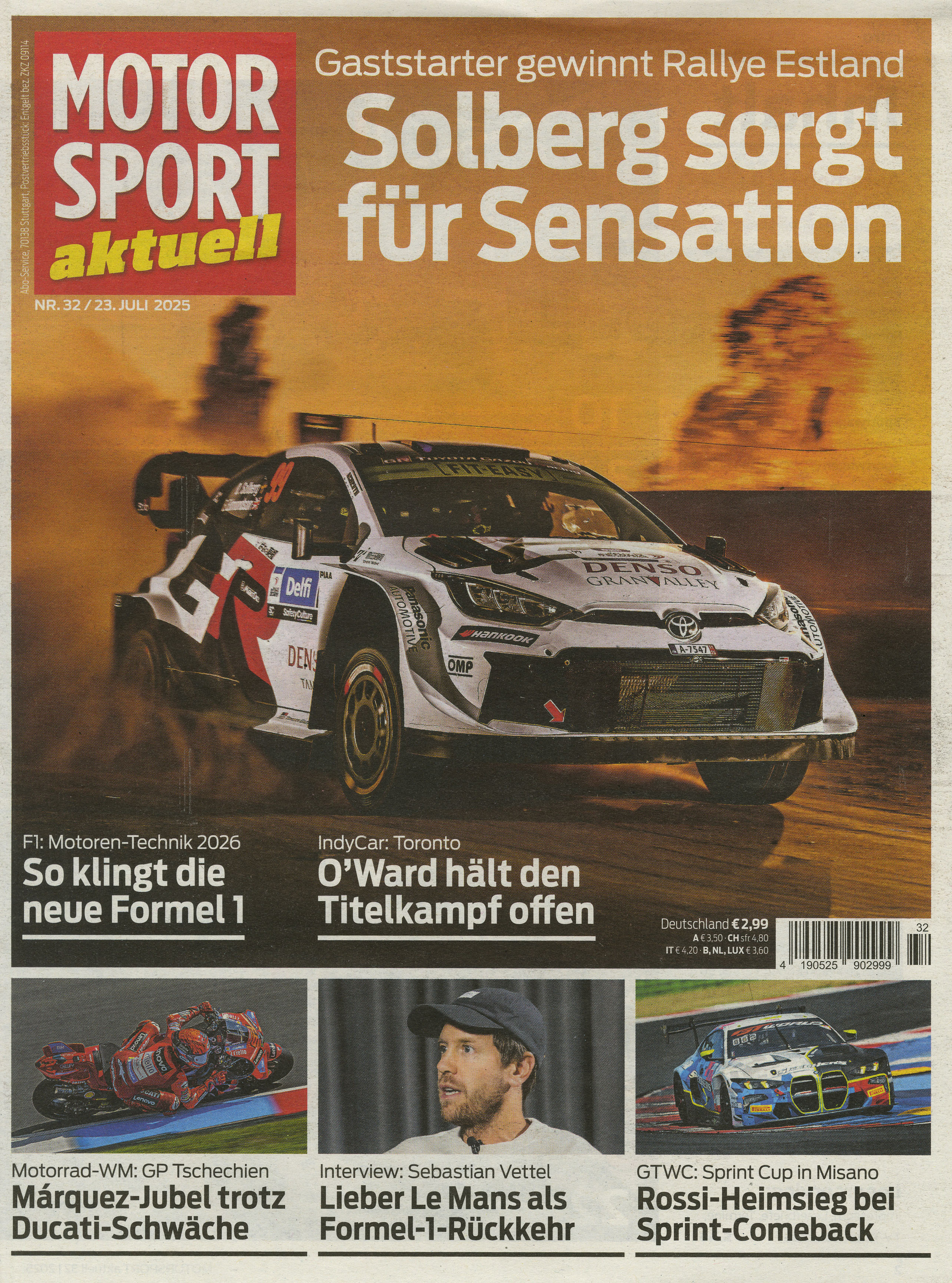 MOTORSPORT aktuell Wunschabo