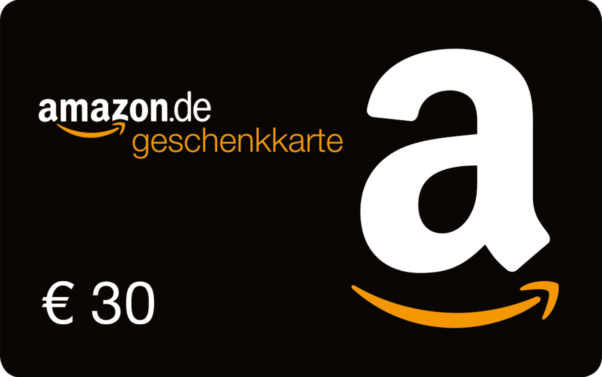 30,- € Amazon.de-Gutschein 30,- € Amazon.de-Gutschein