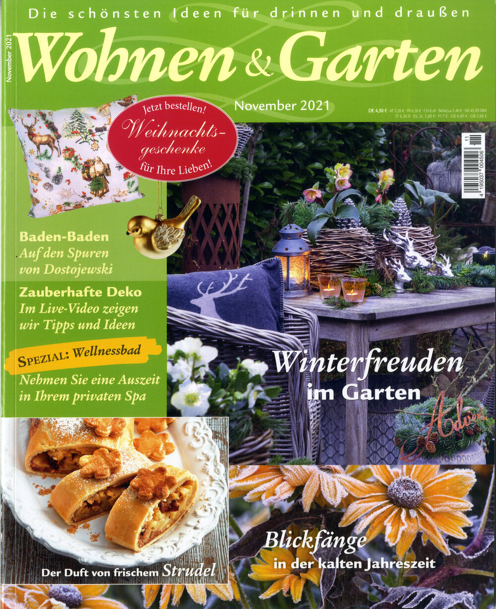 Wohnen & Garten - 6 Hefte mit 50% Preisvorteil