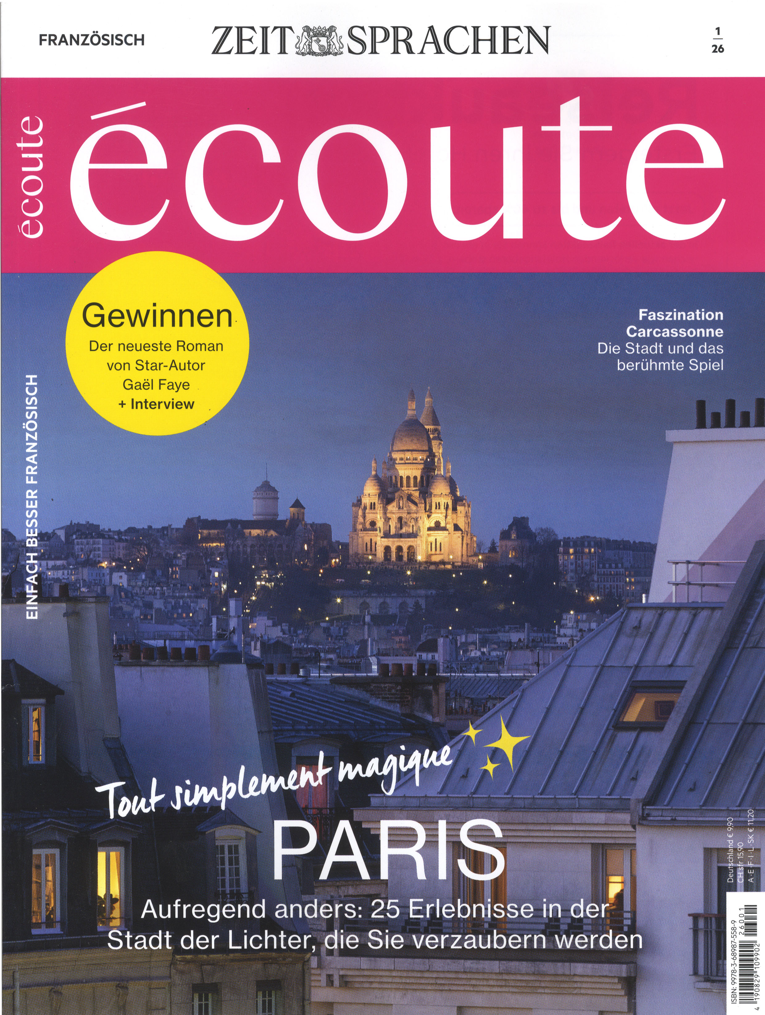 &eacute;coute -Geschenkabo