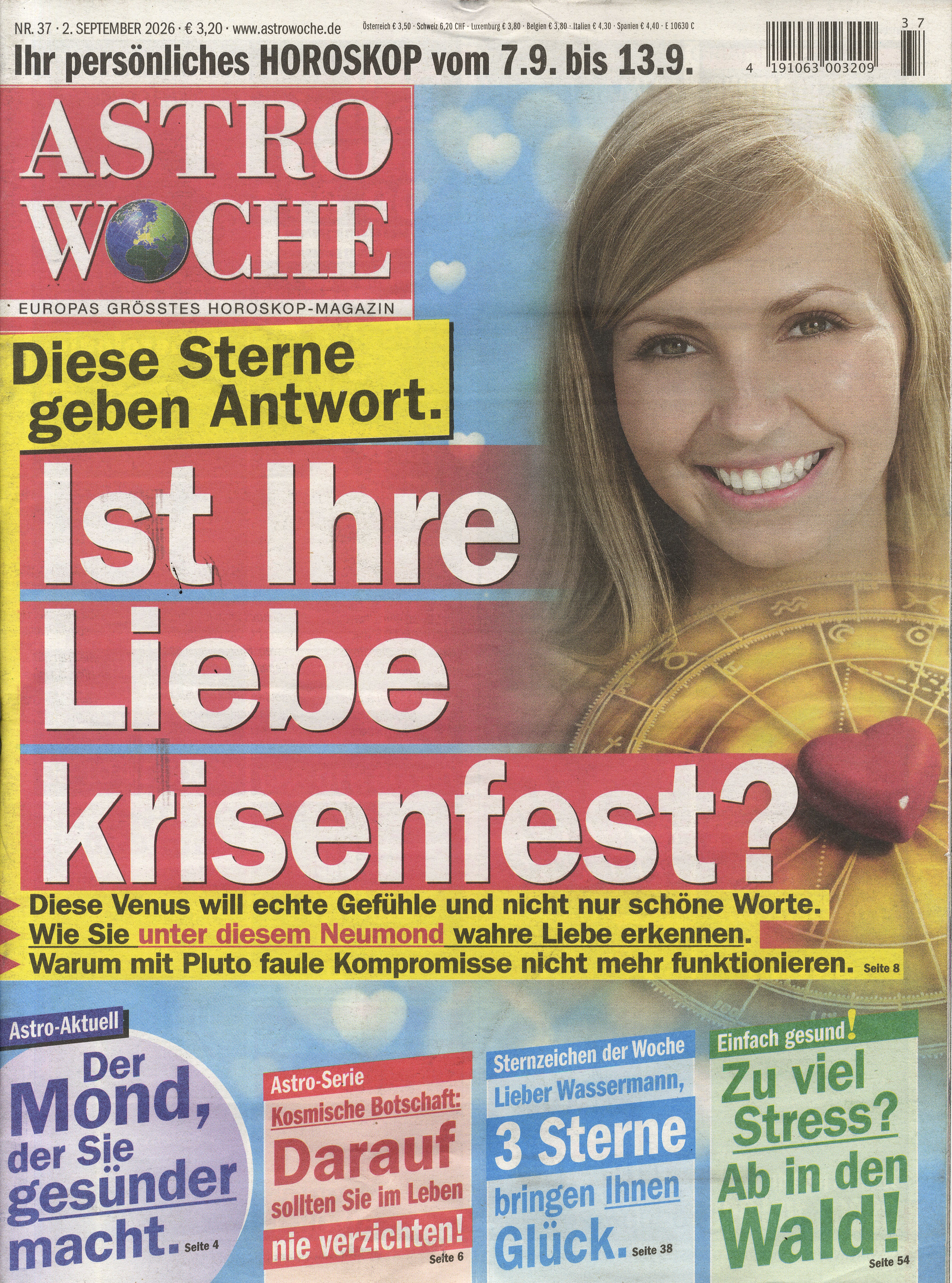 ASTROWOCHE -Jahresabo