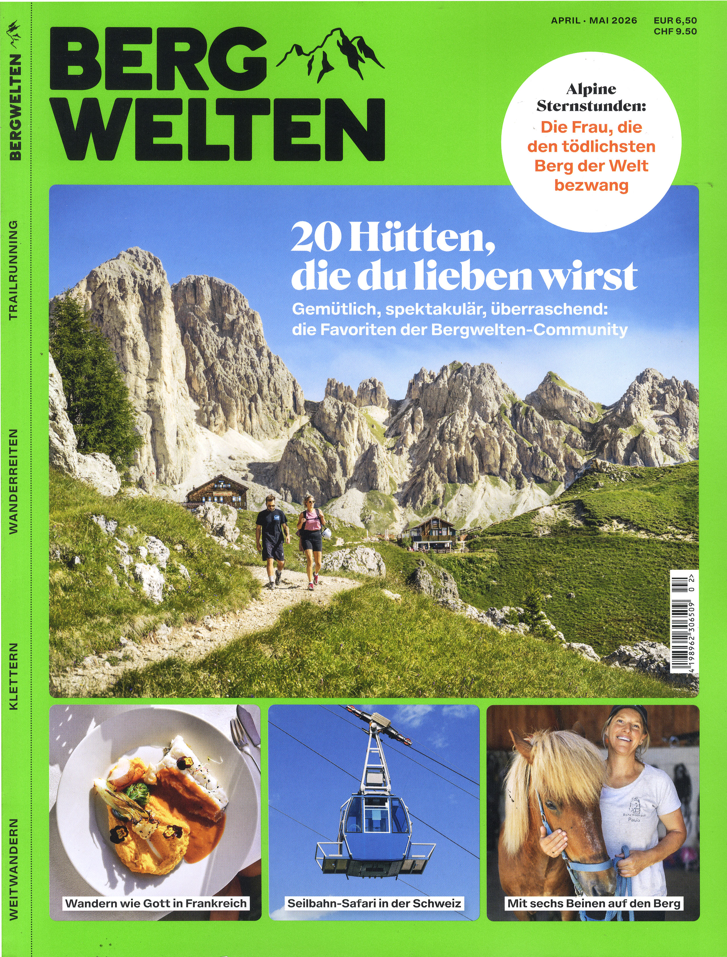 BERGWELTEN -Geschenkabo