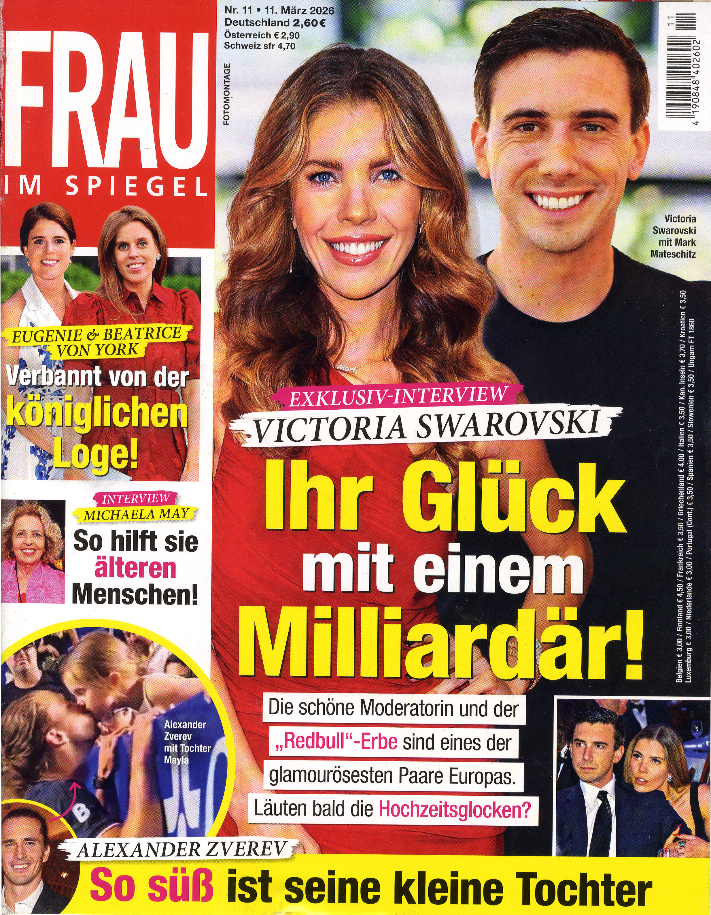 Frau im Spiegel -Jahresabo