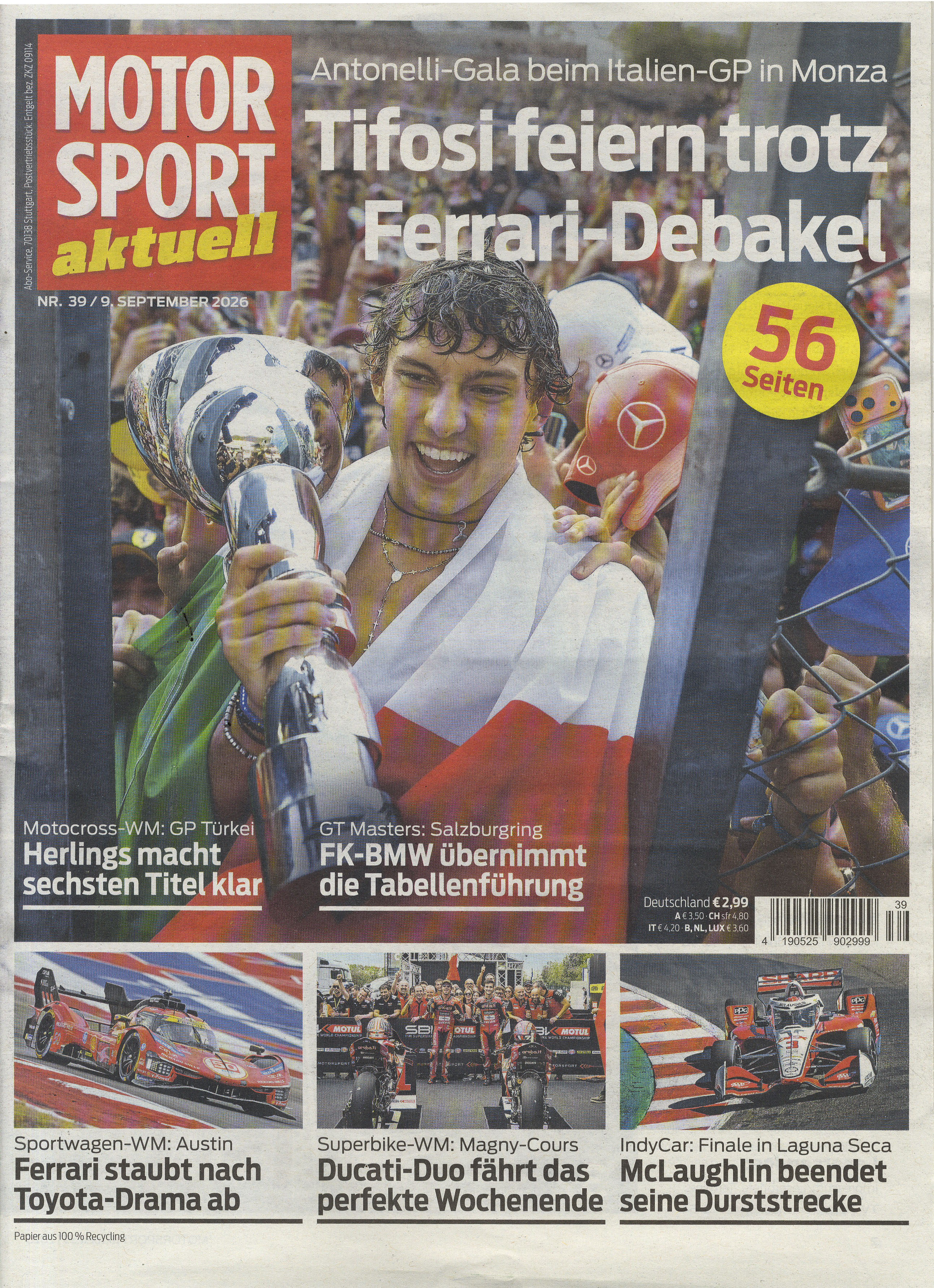 MOTORSPORT aktuell Wunschabo