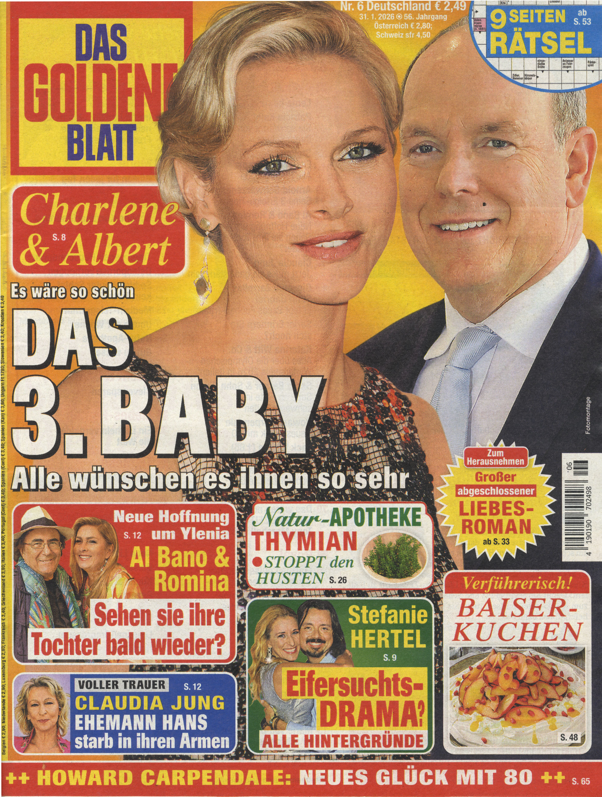 DAS GOLDENE BLATT-Wunschabo