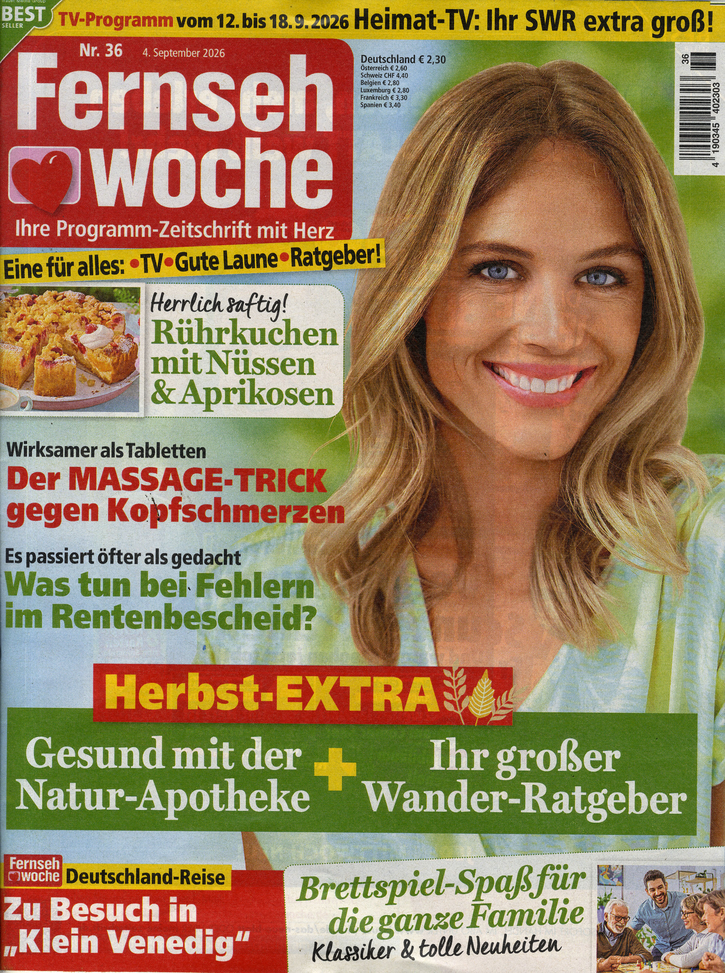 Fernsehwoche-3-Monats-Abo