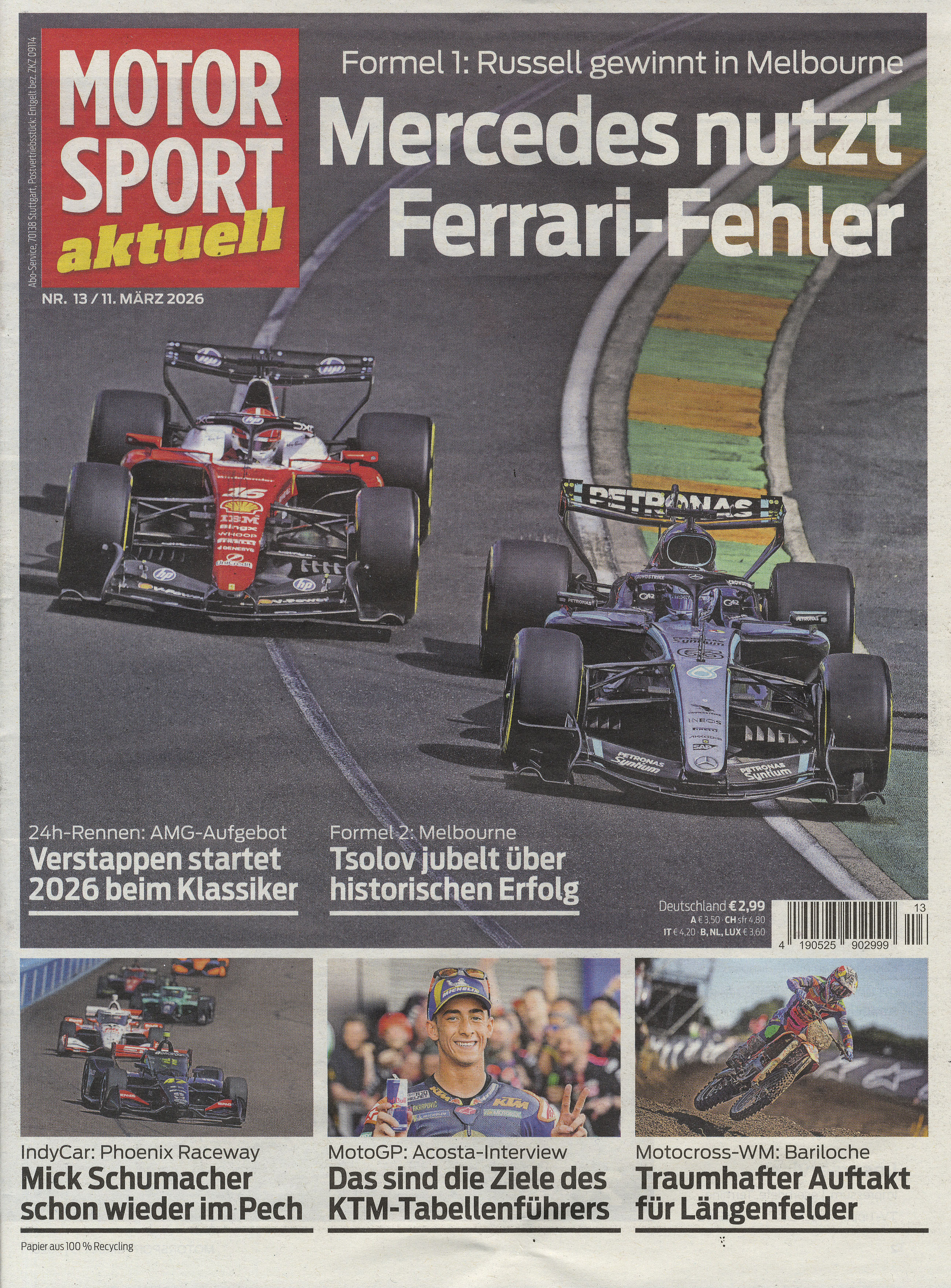 MOTORSPORT aktuell Wunschabo