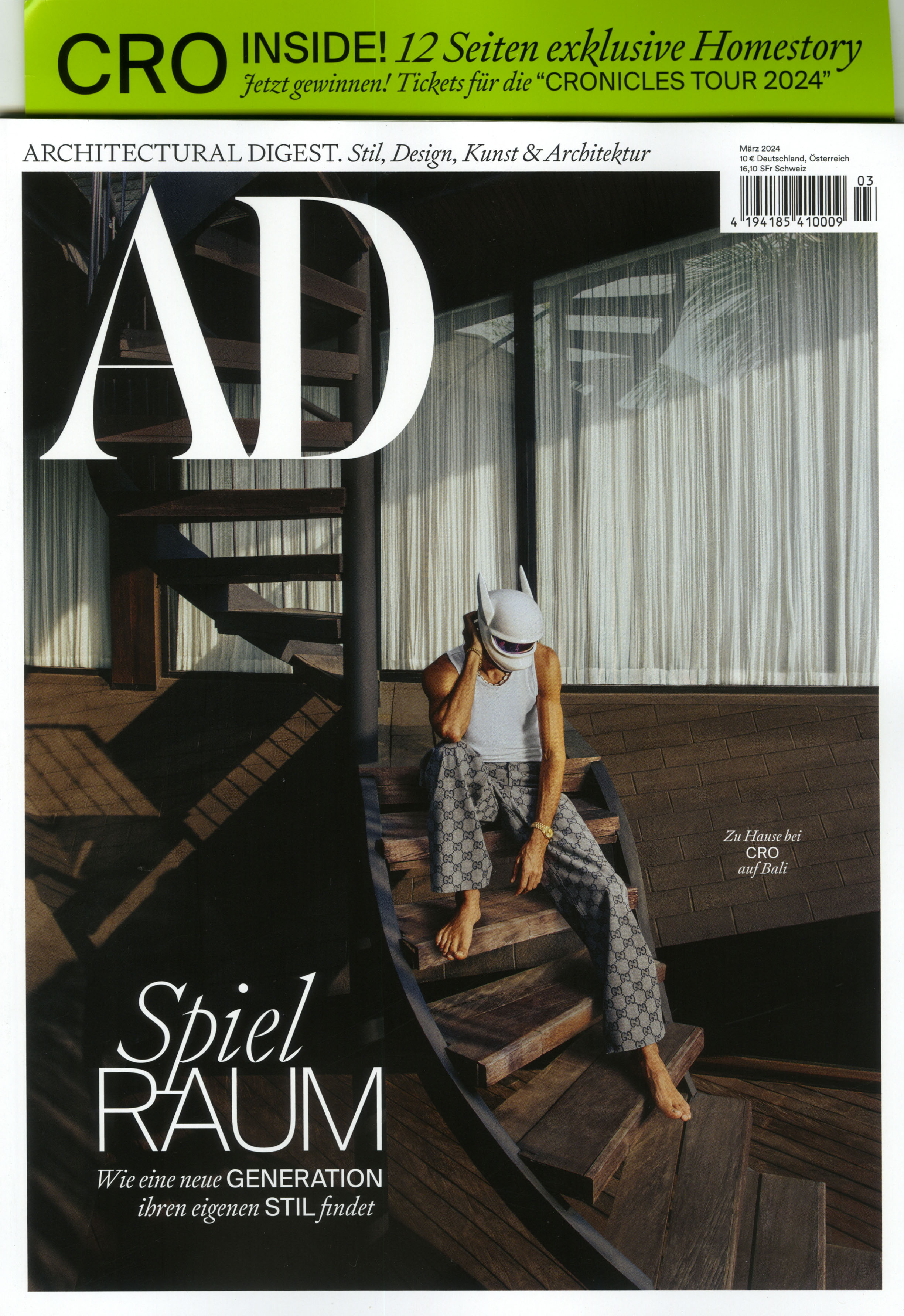 AD ARCHITECTURAL DIGEST -Halbjahresabo als Geschenk