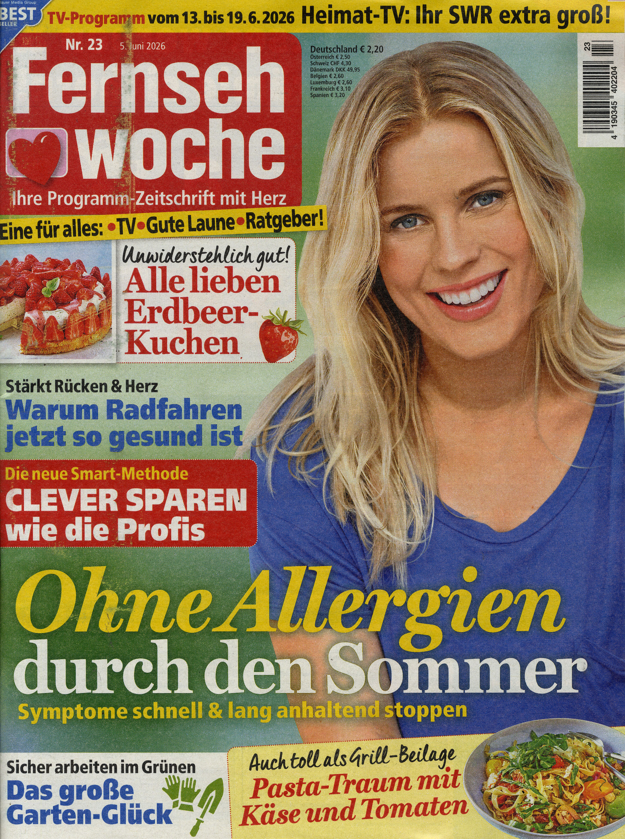 Fernsehwoche - Halbjahresabo als Geschenk