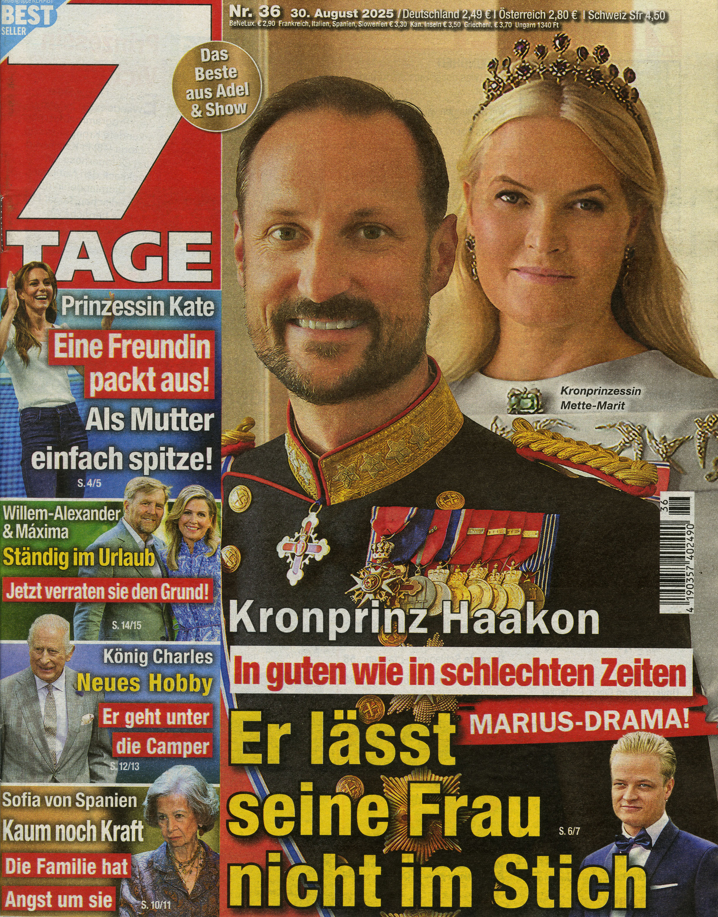 7 Tage -Jahresabo