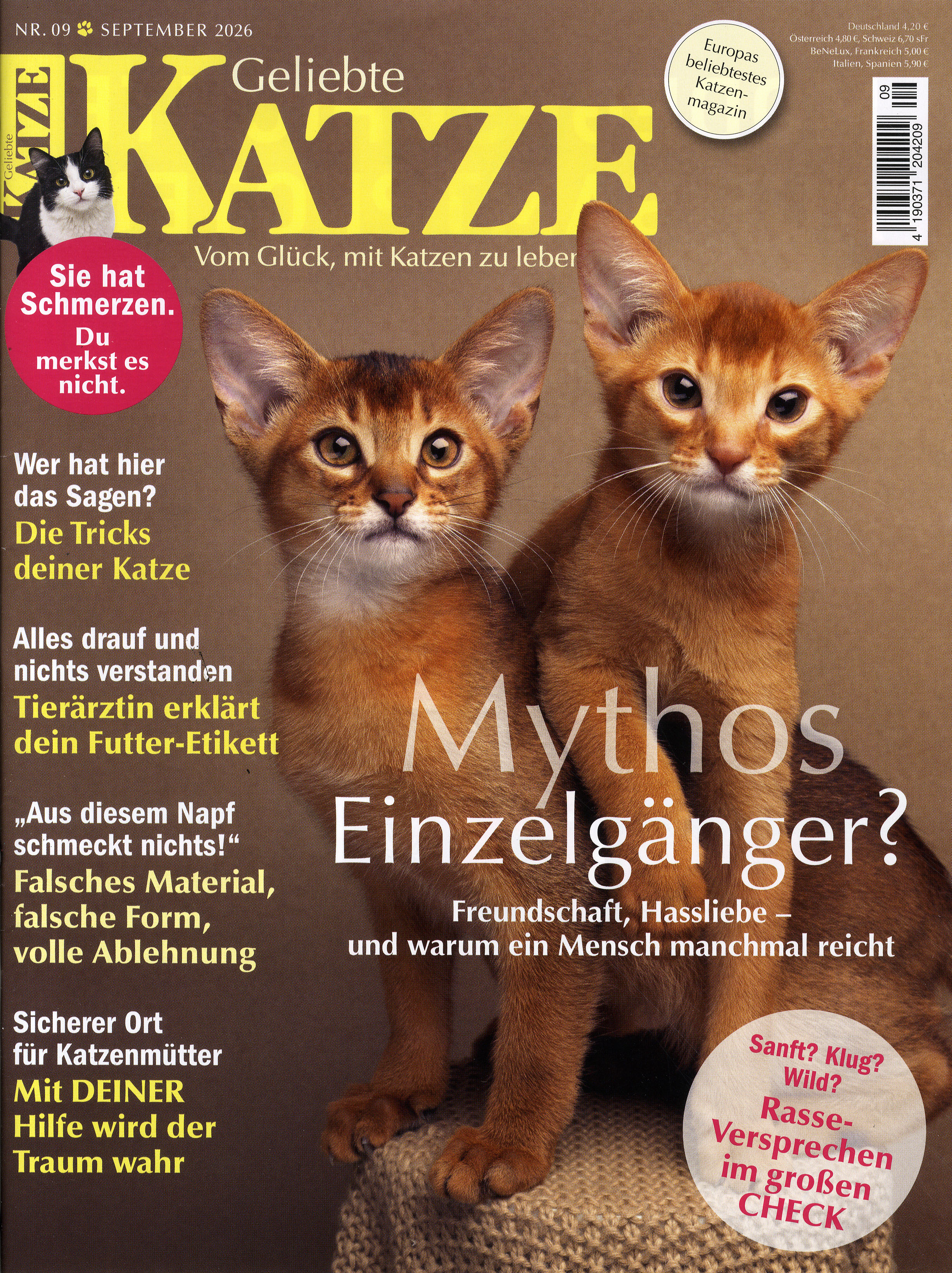 Geliebte Katze-Wunschabo